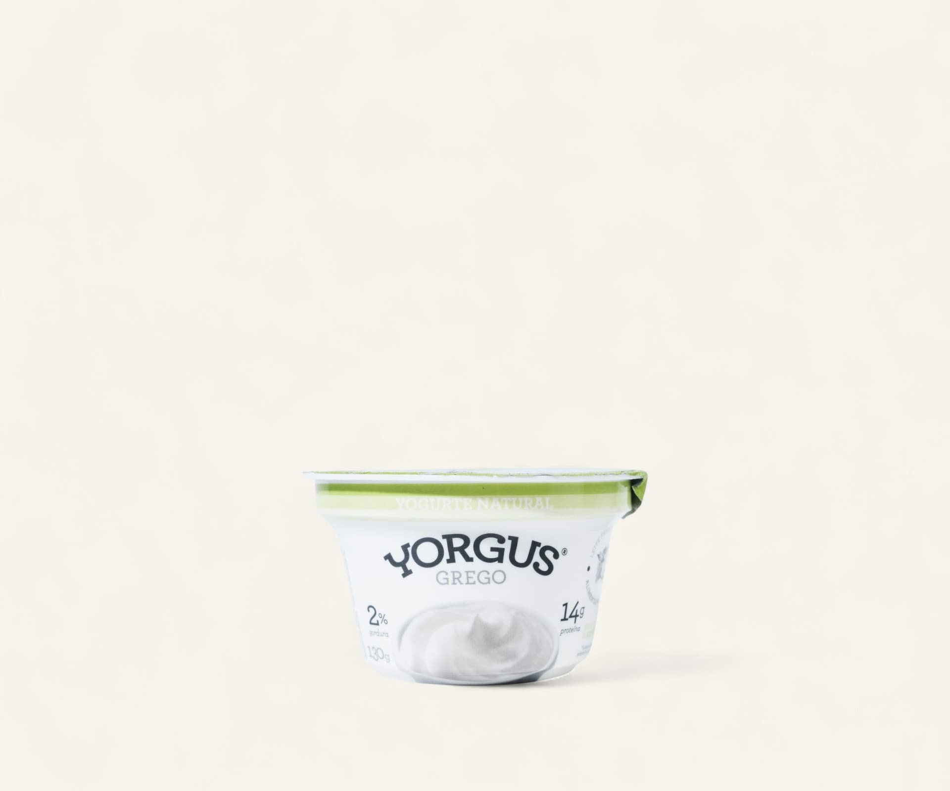 Iogurte grego natural Yorgus 2% gordura 130g