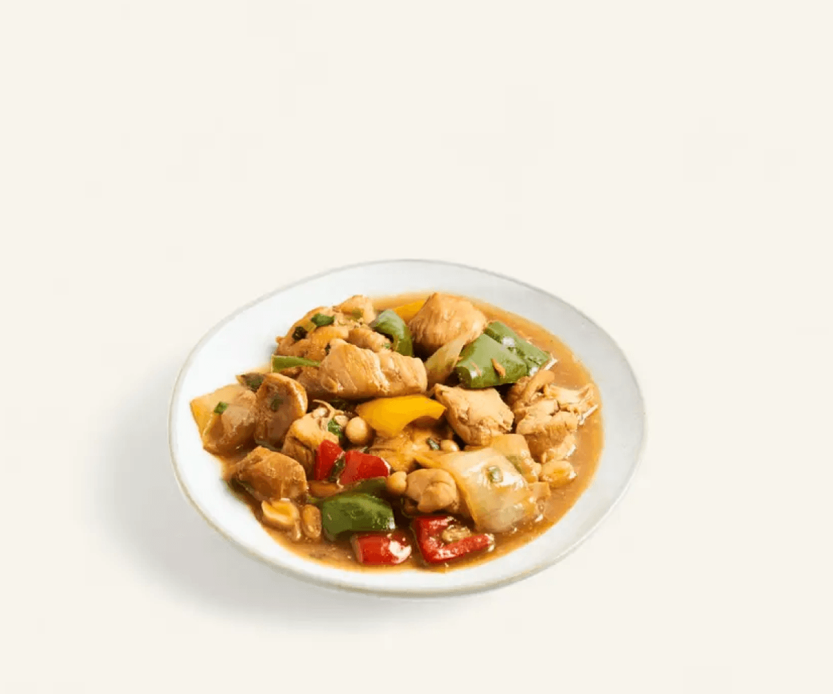 Frango xadrez porção de 230g