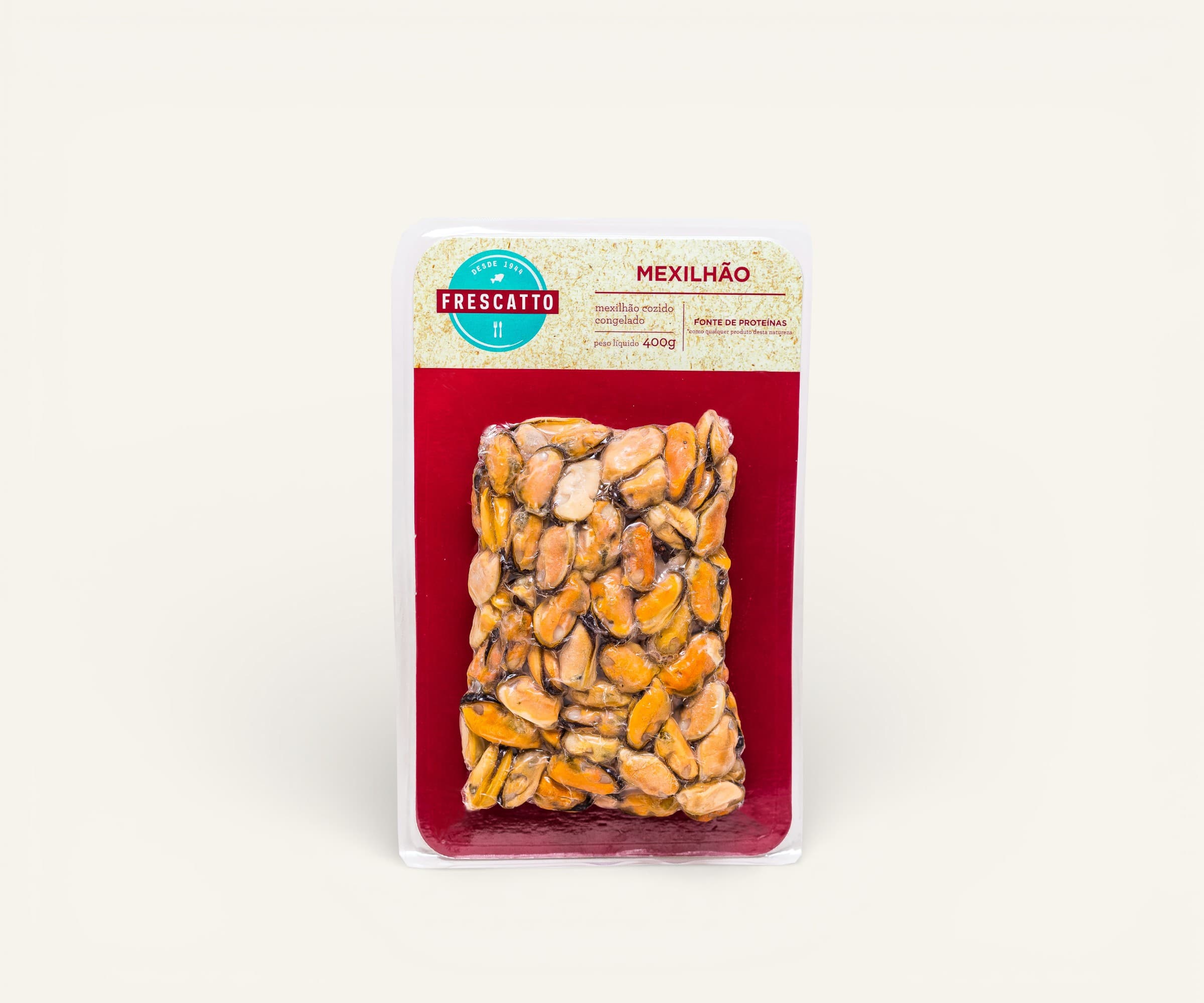 Mexilhão limpo Frescatti 400g