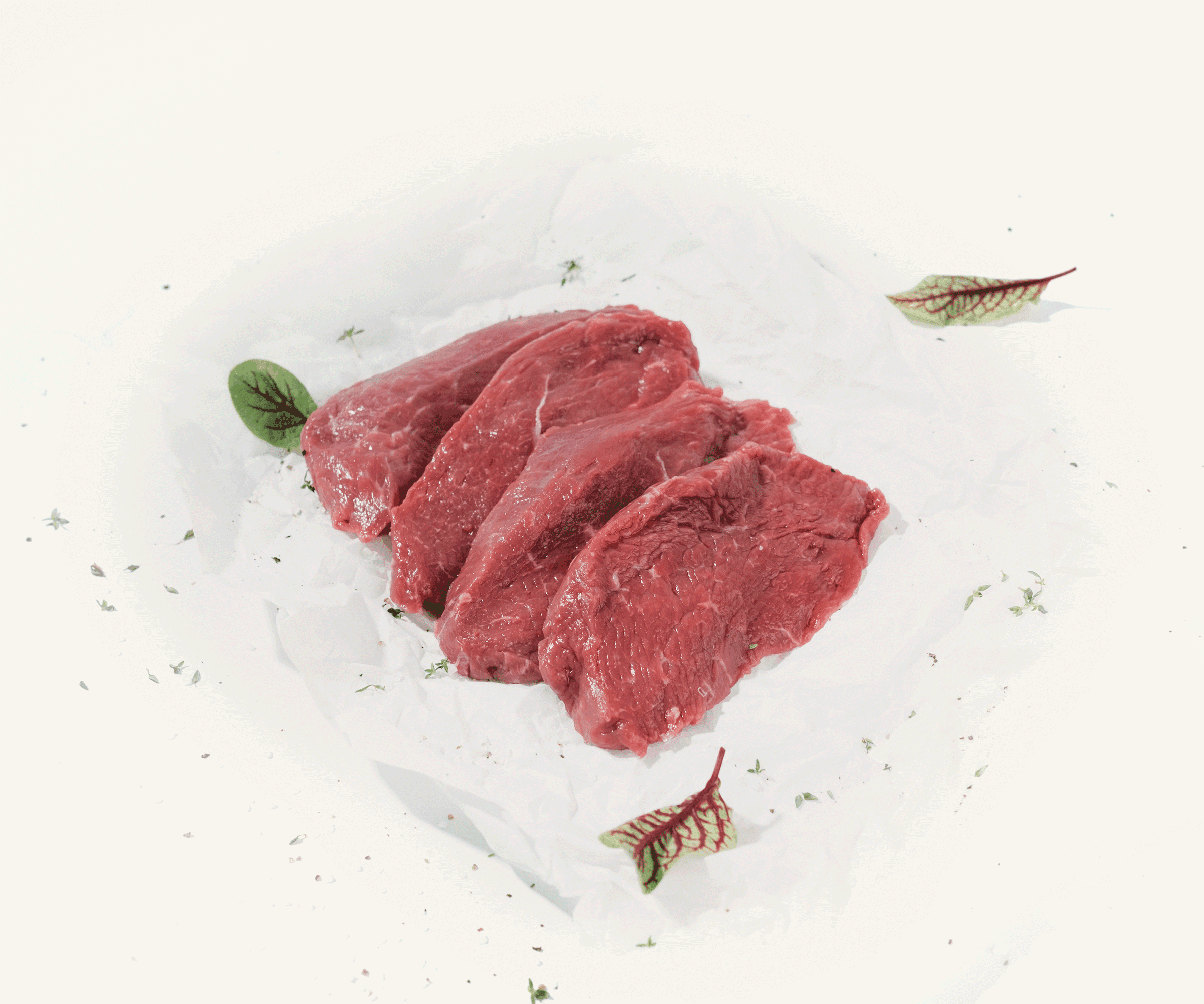 Alcatra em bifes congelado 520g