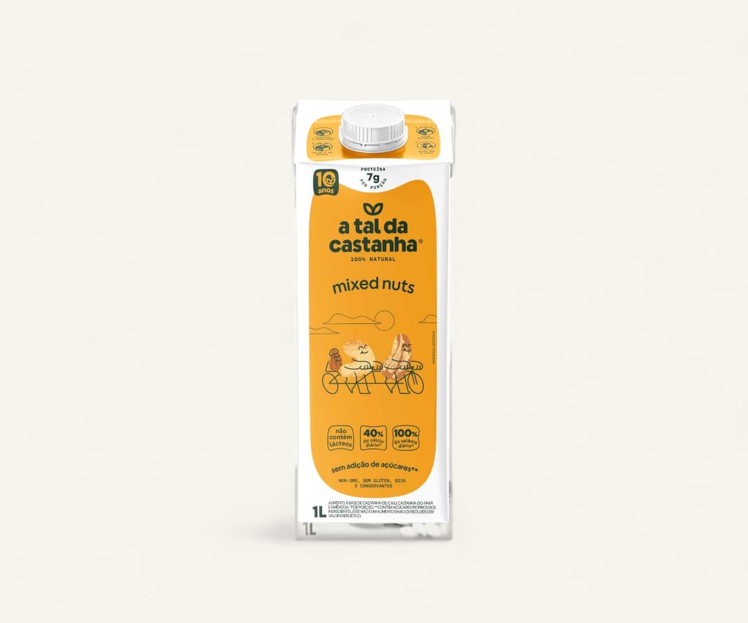 Leite vegetal Mixed Nuts 1l