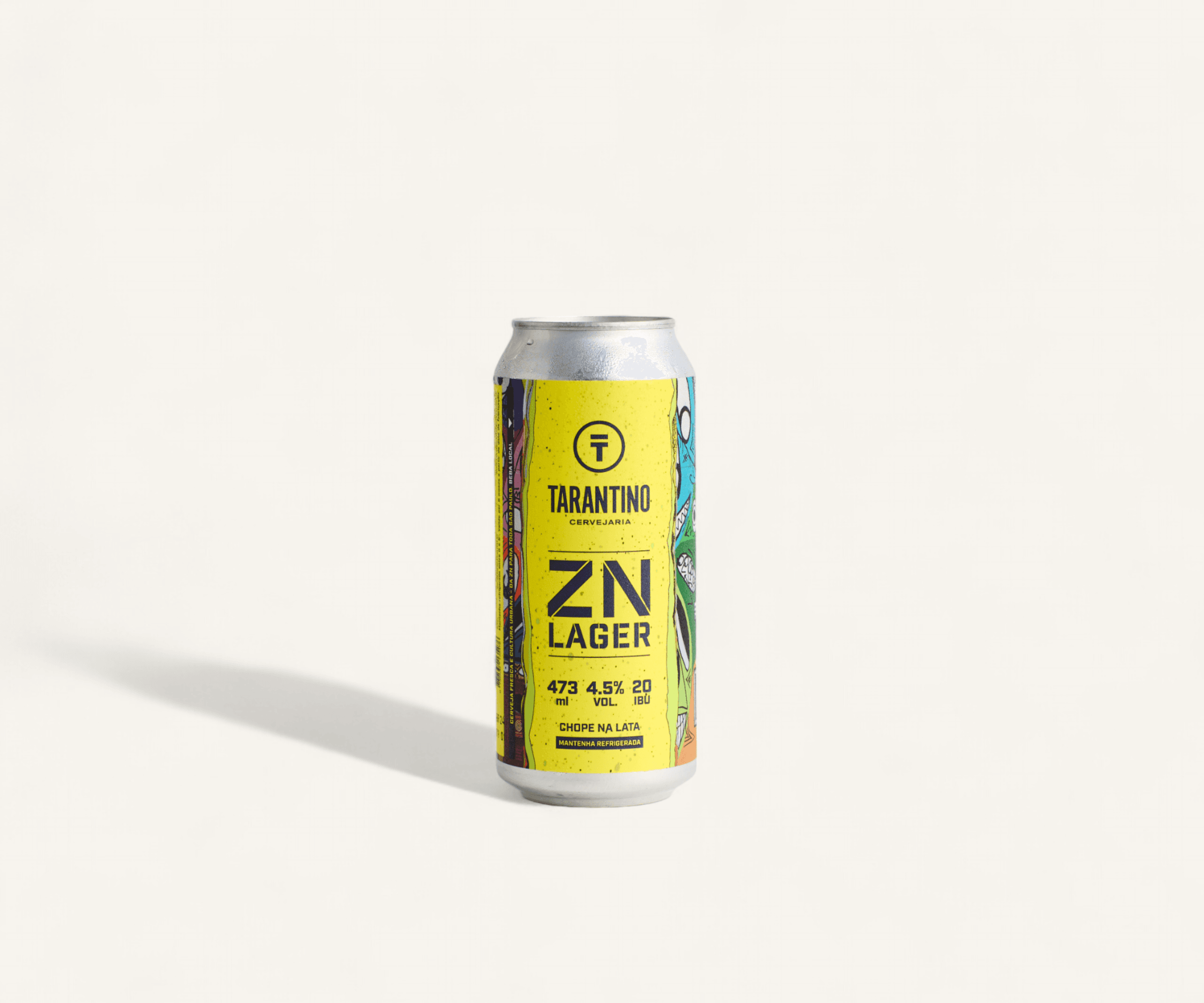Cerveja ZN Lager Tarantino 473ml