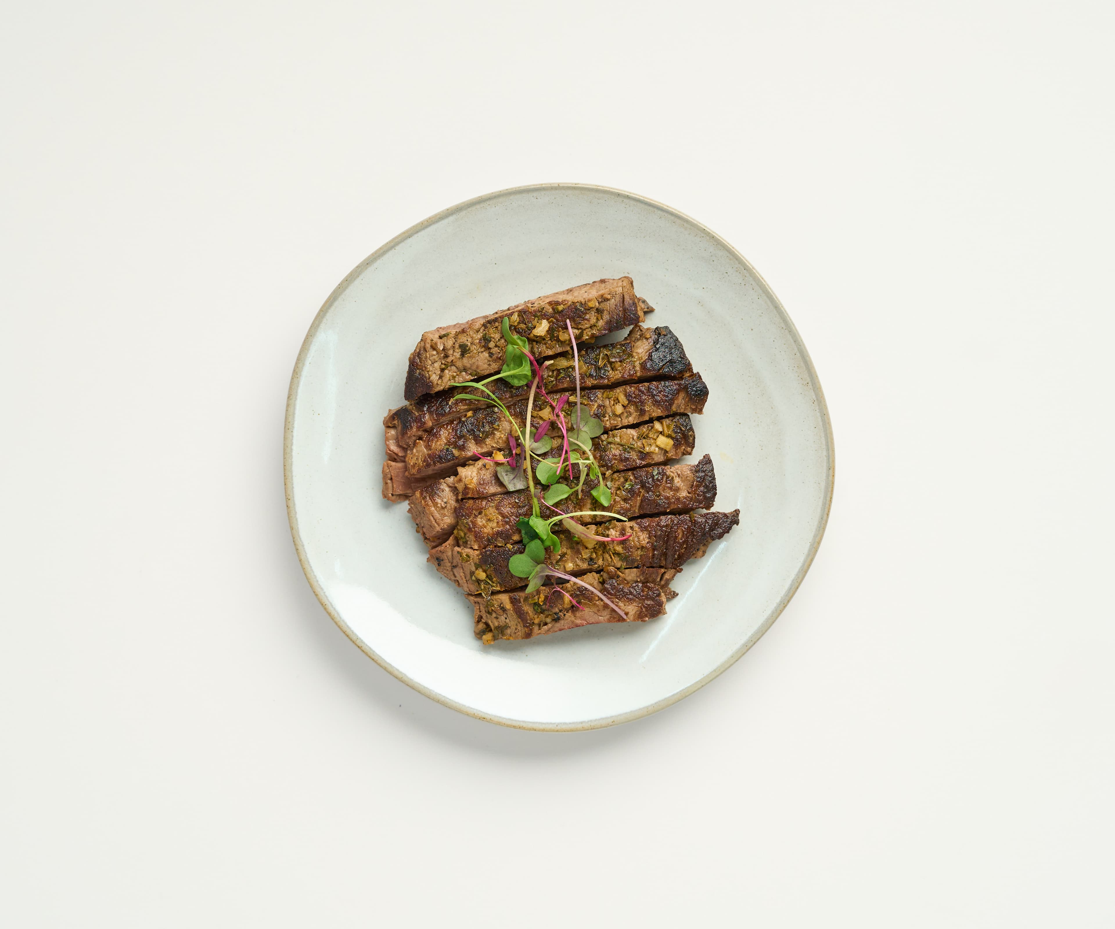 Paillard de mignon com chimichurri porção de 130g