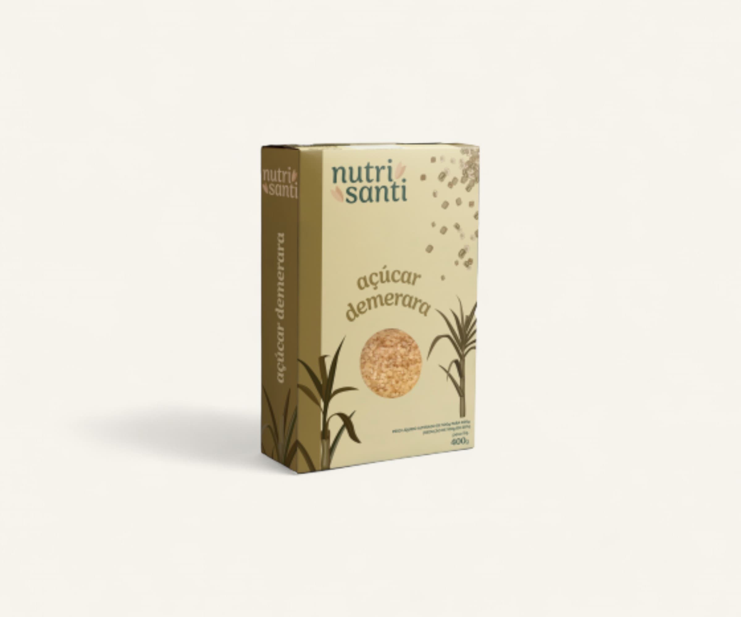 Açúcar demerara 400g