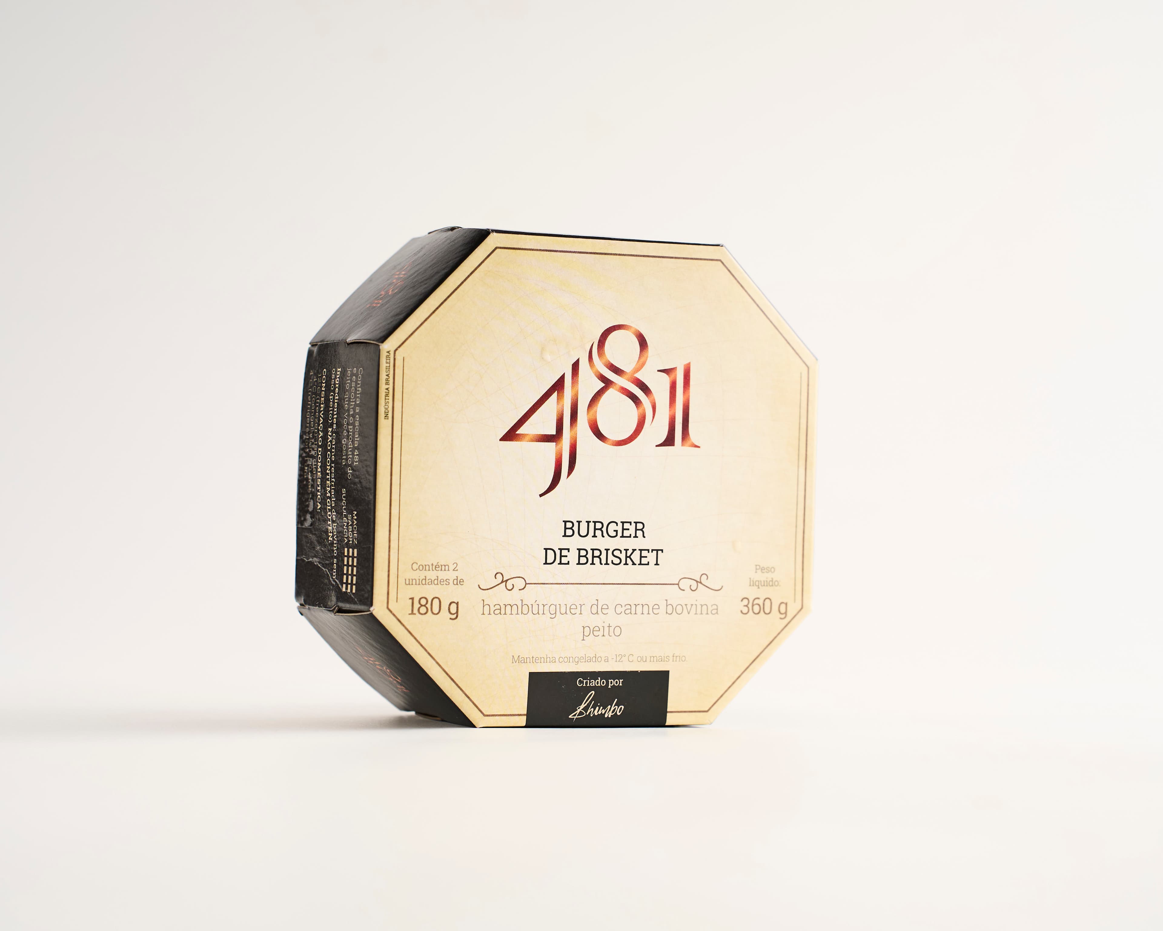 Hambúrguer de brisket bovino (2un - 180g)