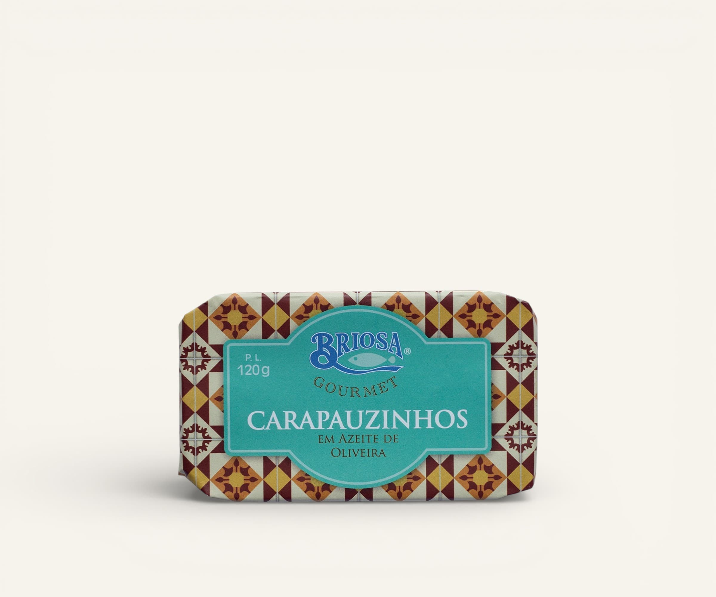Carapauzinhos em azeite de oliveira Briosa Gourmet 120g