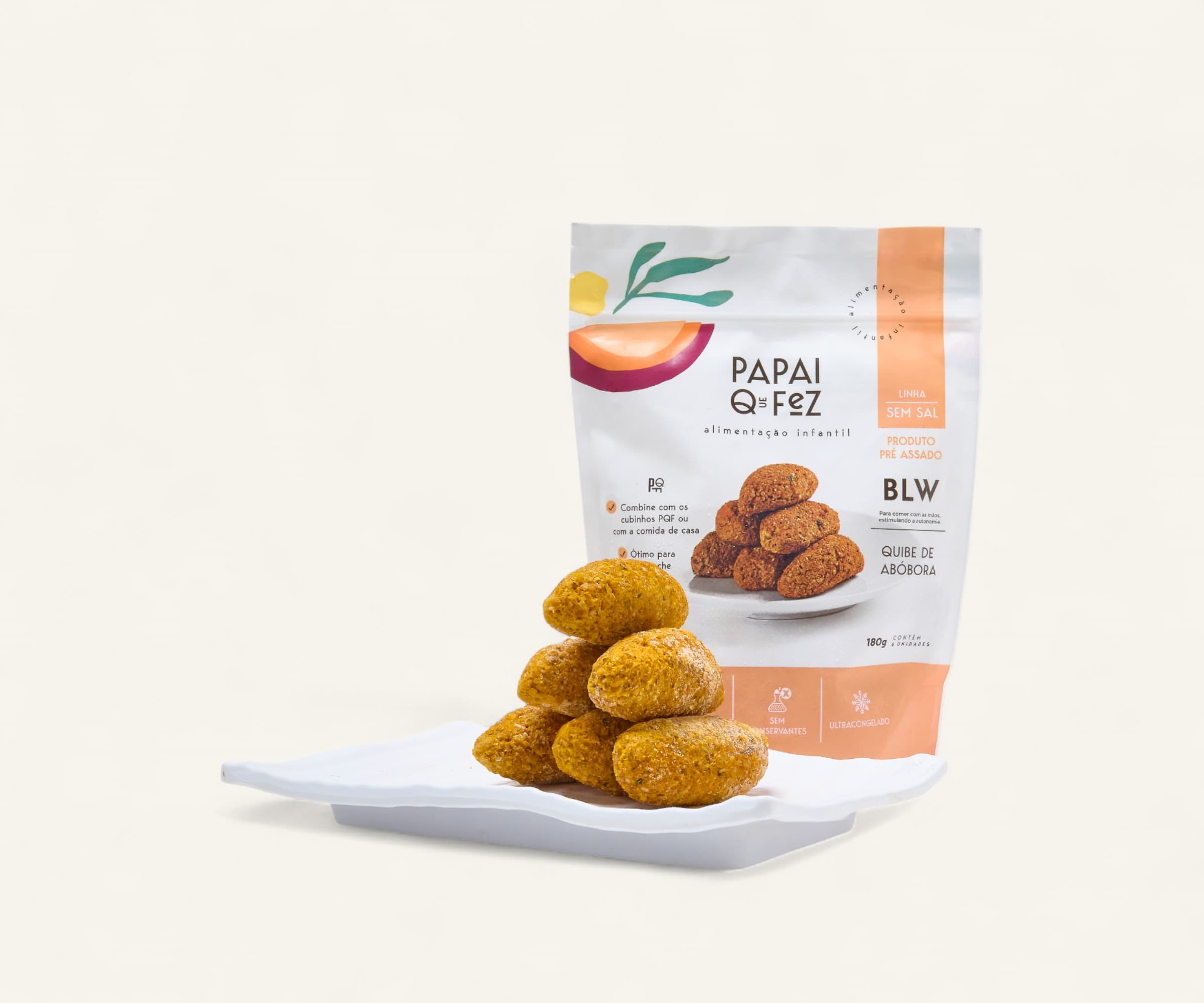 Quibe de abóbora Papai que Fez180g