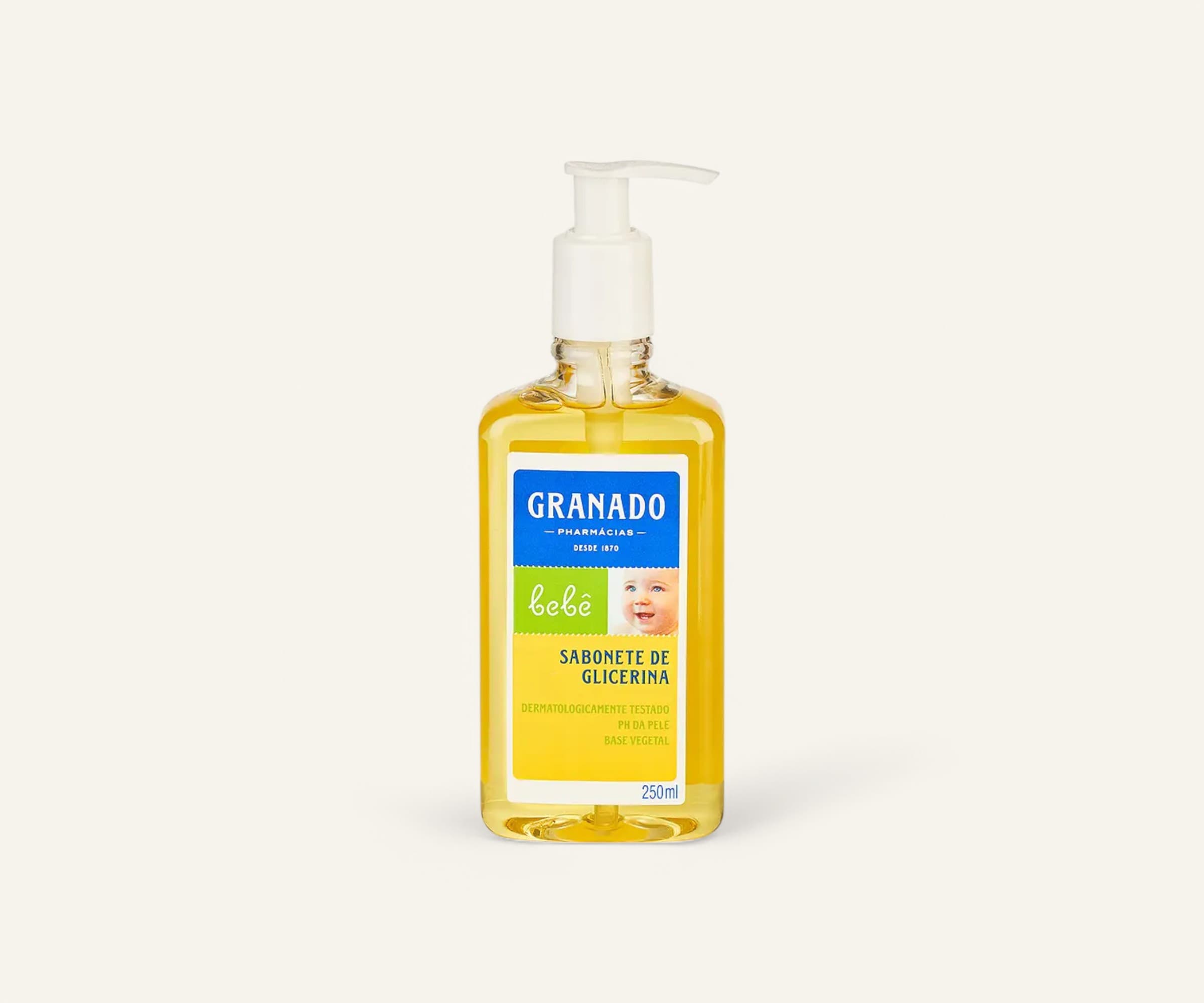 Sabonete líquido de glicerina bebê Granado 250ml
