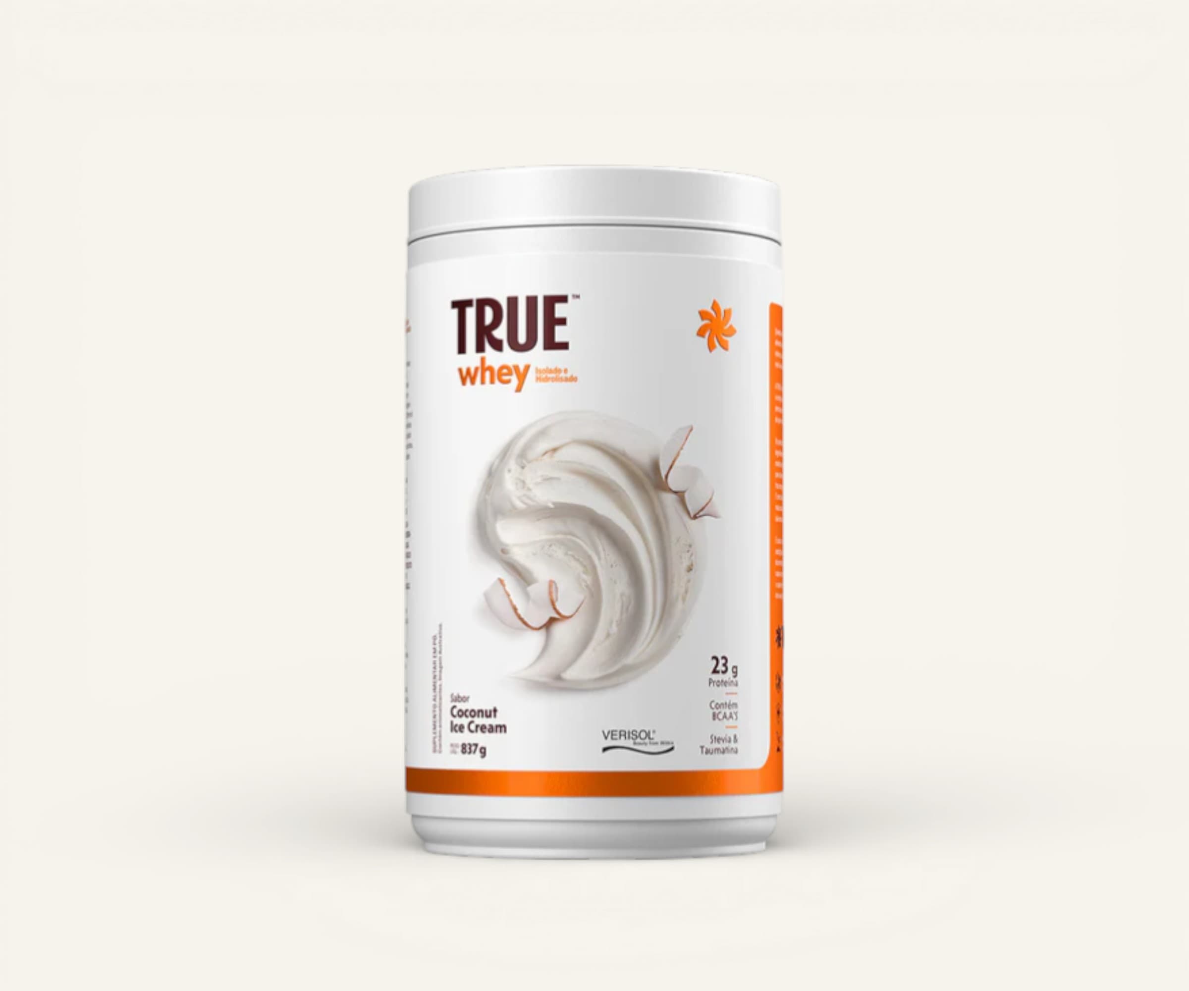 Whey protein sabor coco True Source 837g