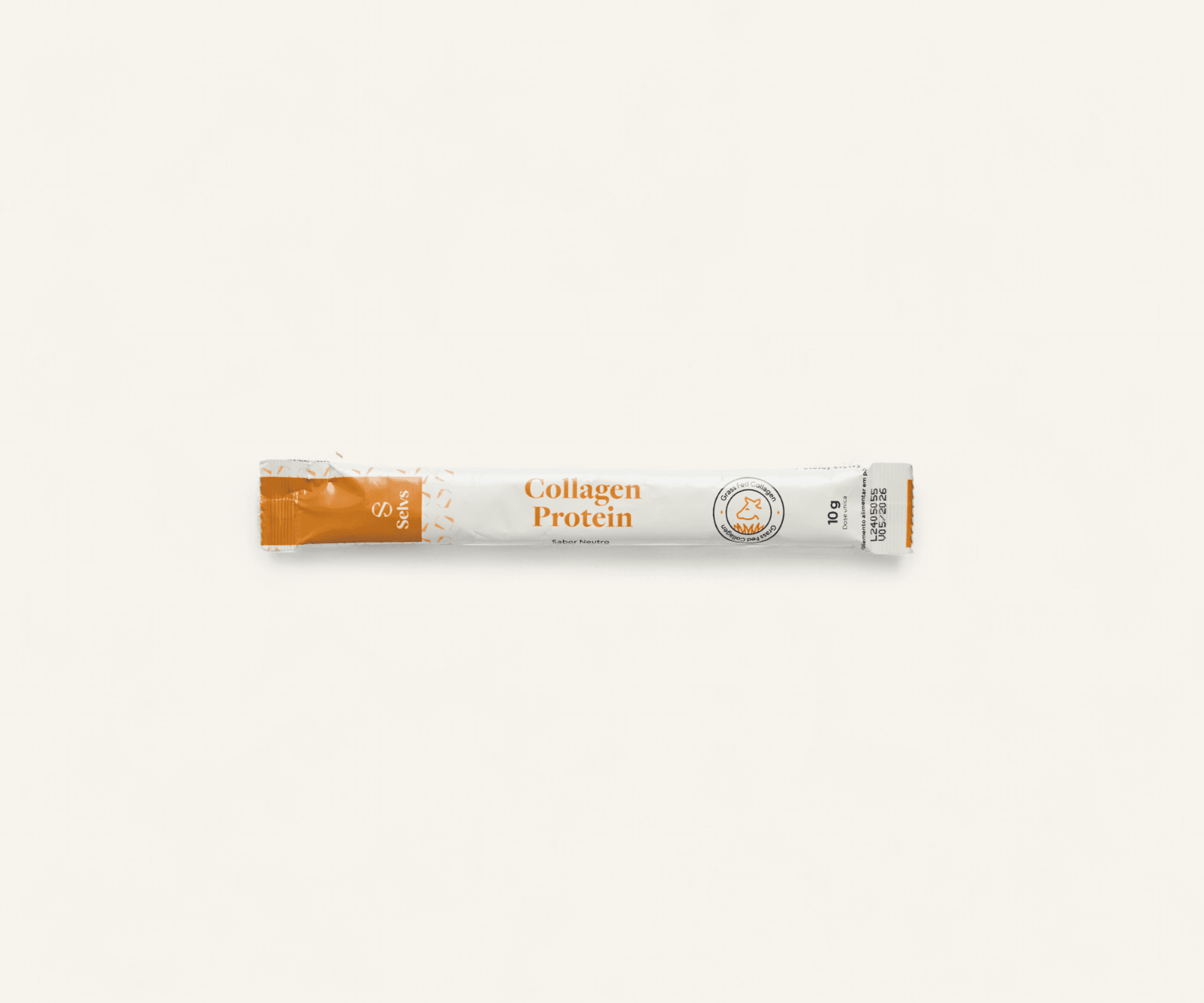 Proteína de colágeno grass fed sachê sabor neutro 10g