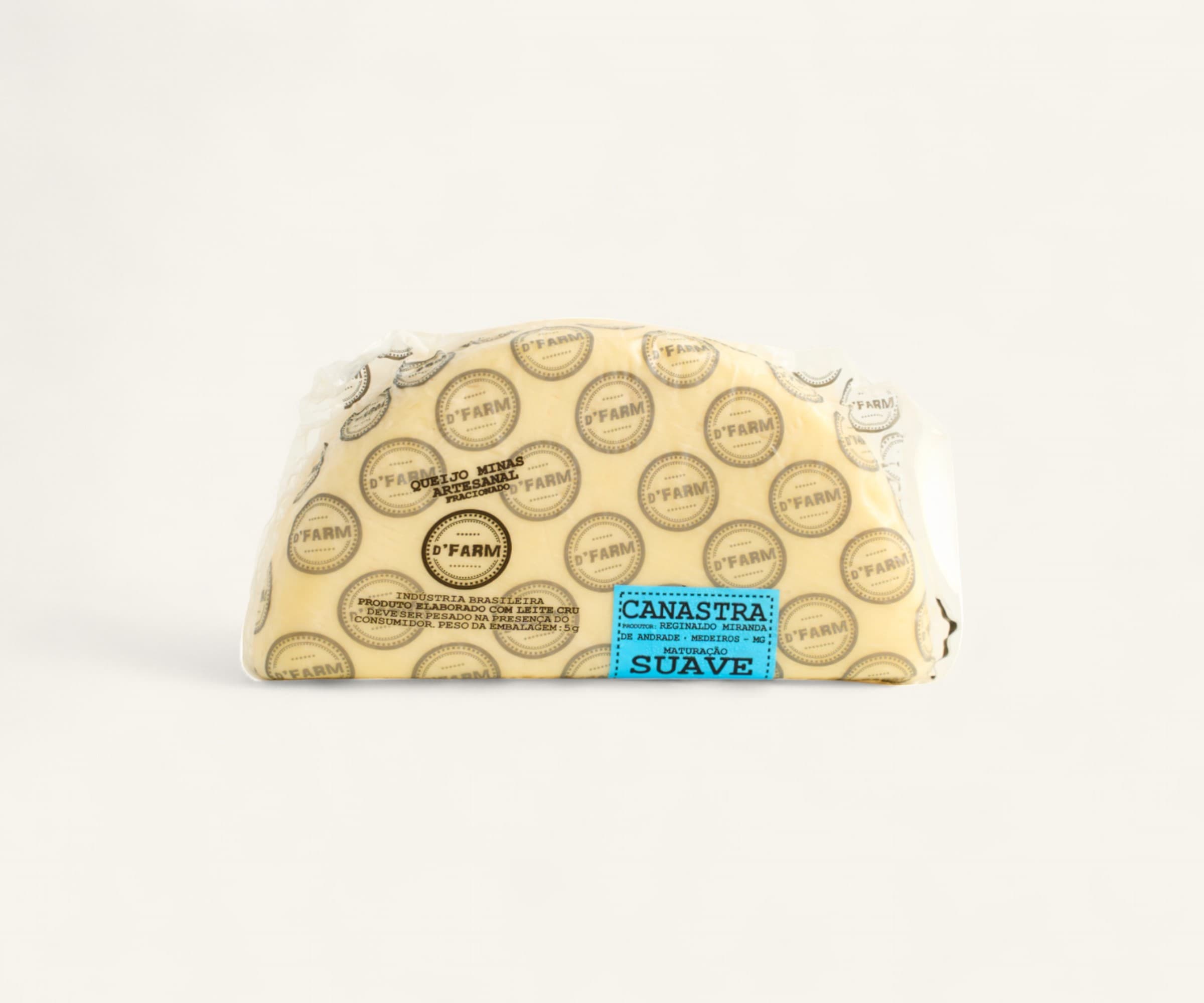 Queijo artesanal canastra suave 450g