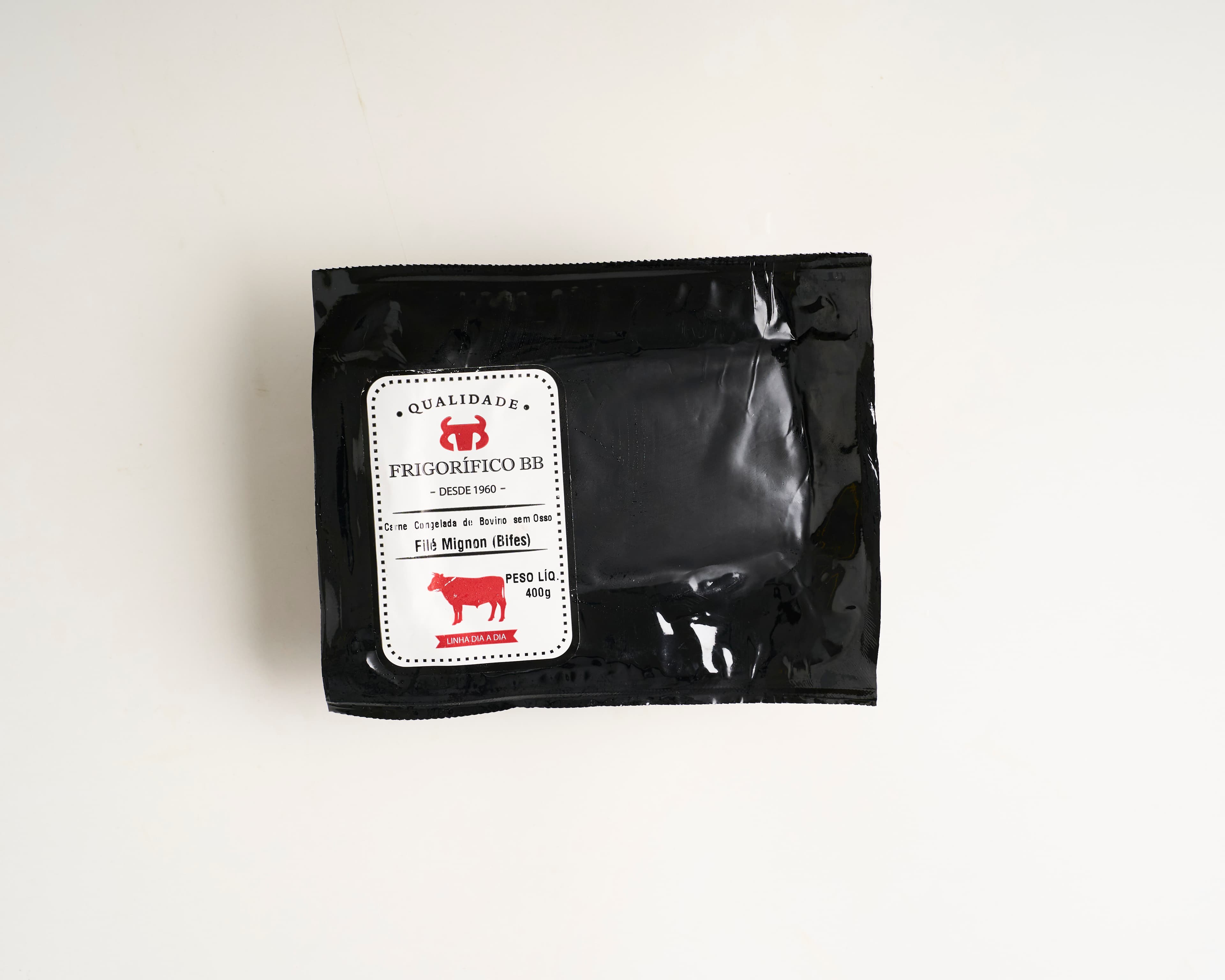 Filé mignon bovino em bifes 400g