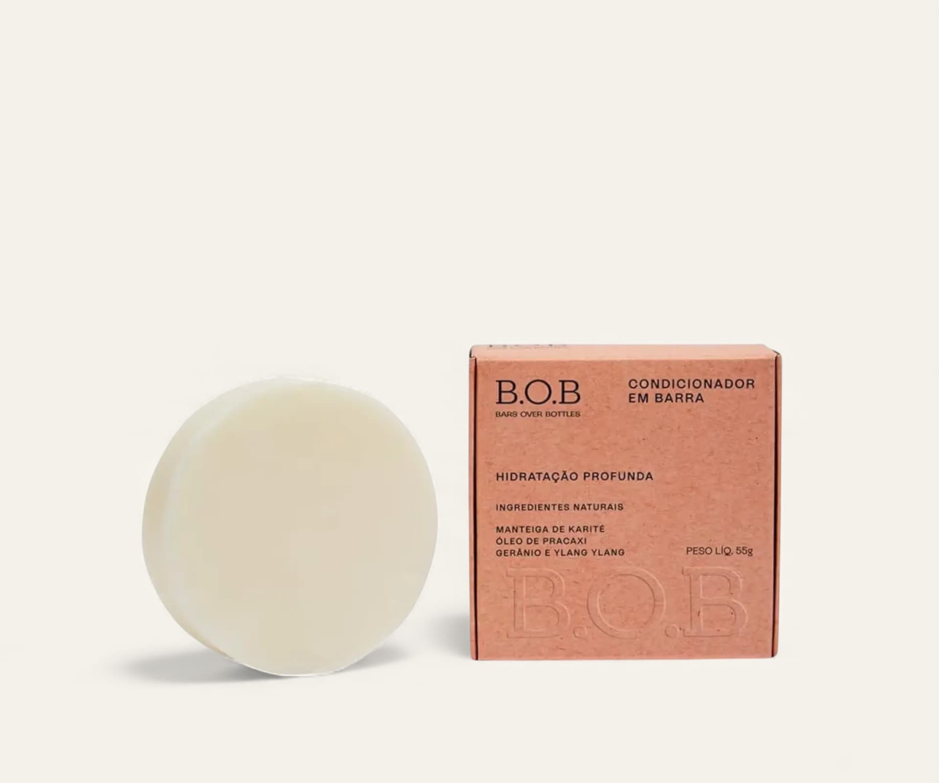 Condicionador em barra B.O.B hidratação profunda 55g