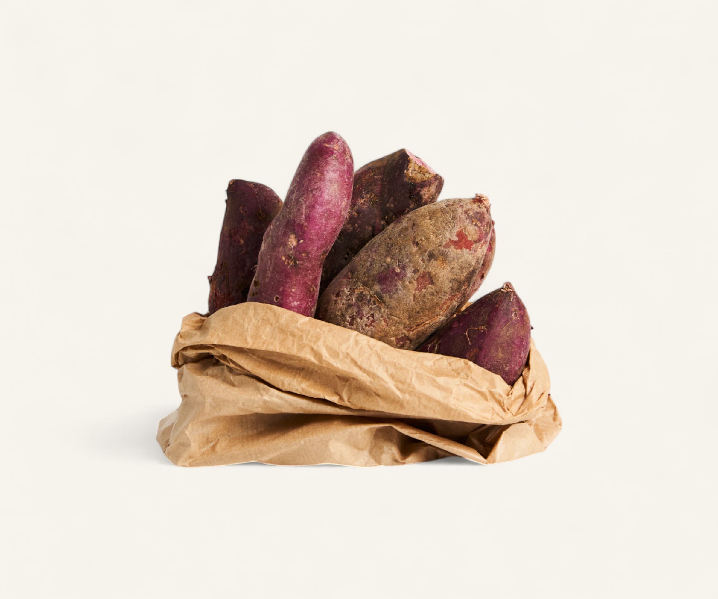 Batata Doce Roxa Orgânica - Aprox. 600g | 3 a 4und