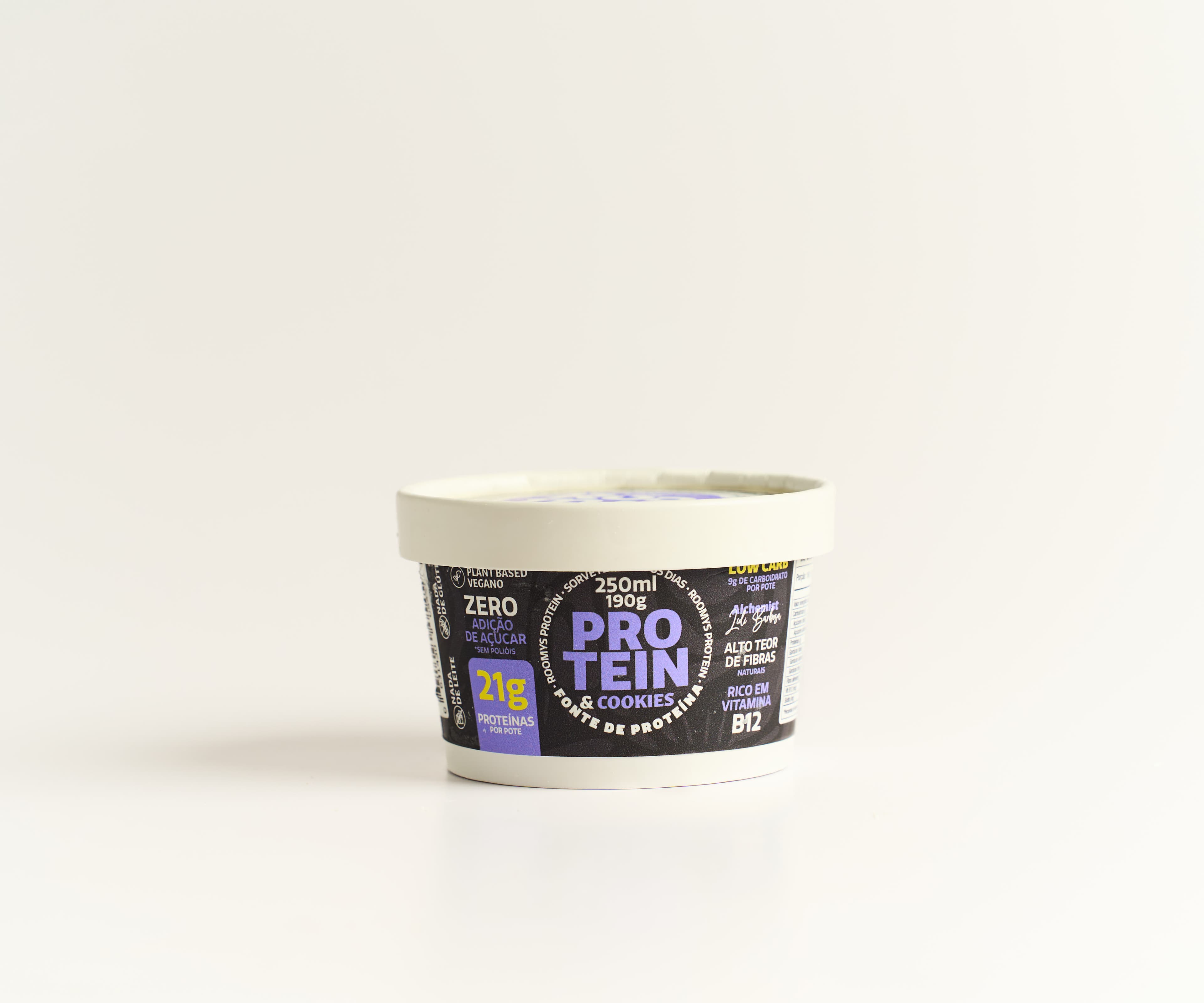 Sorvete protein cookies Roomys 250ml