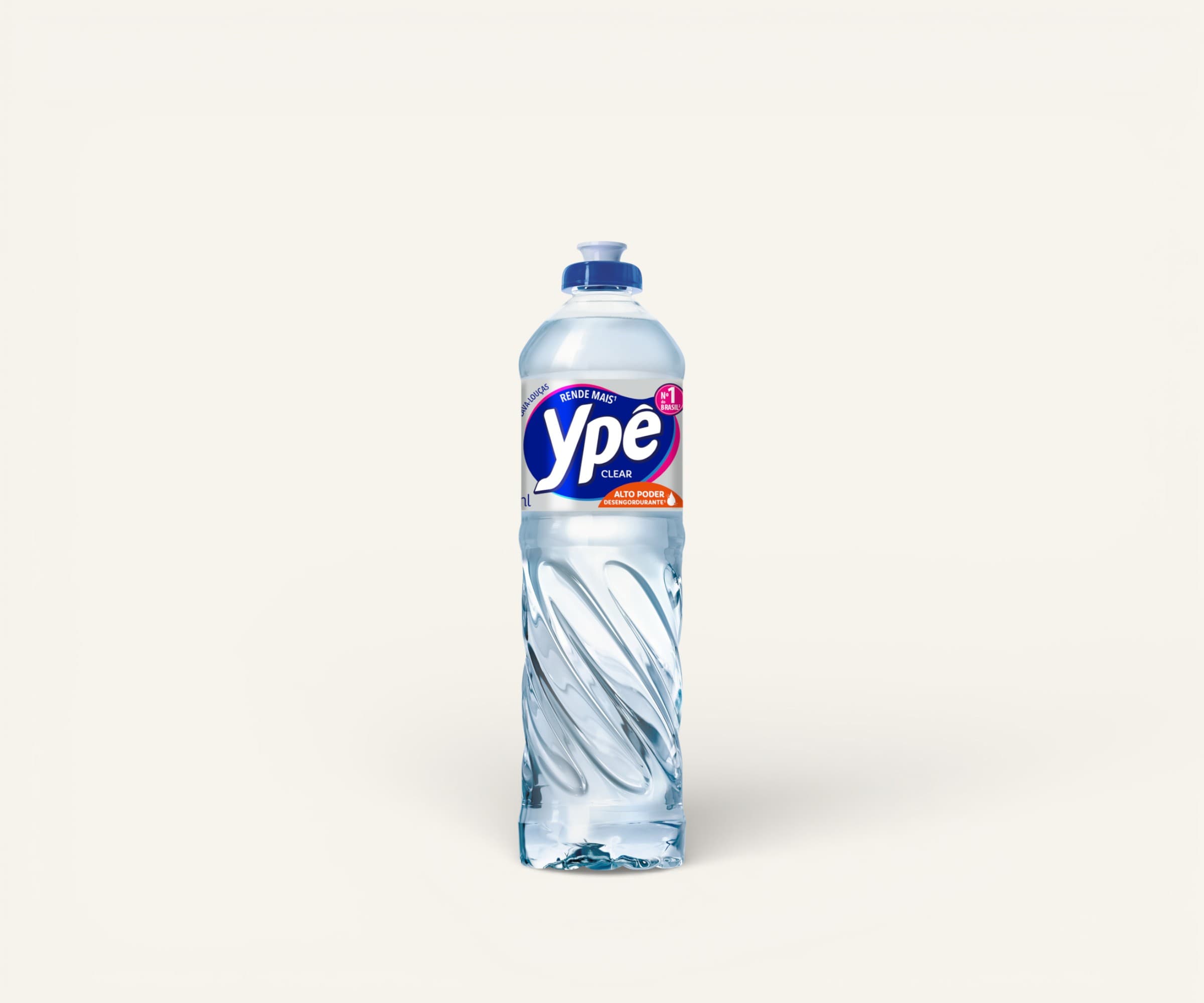 Lava-louças líquido Ypê clear 500ml