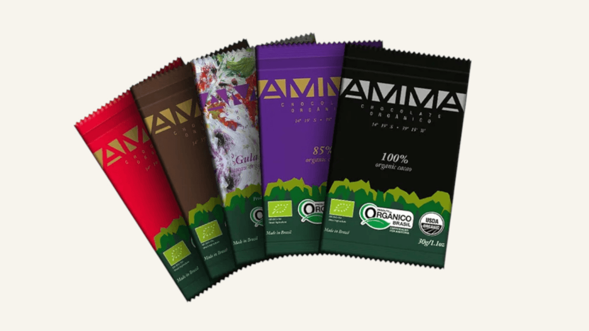 Banner de AMMA Chocolates