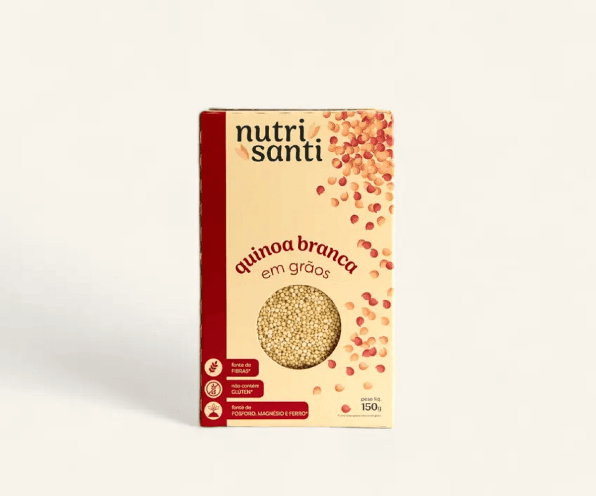 Quinoa branca em grãos 150g