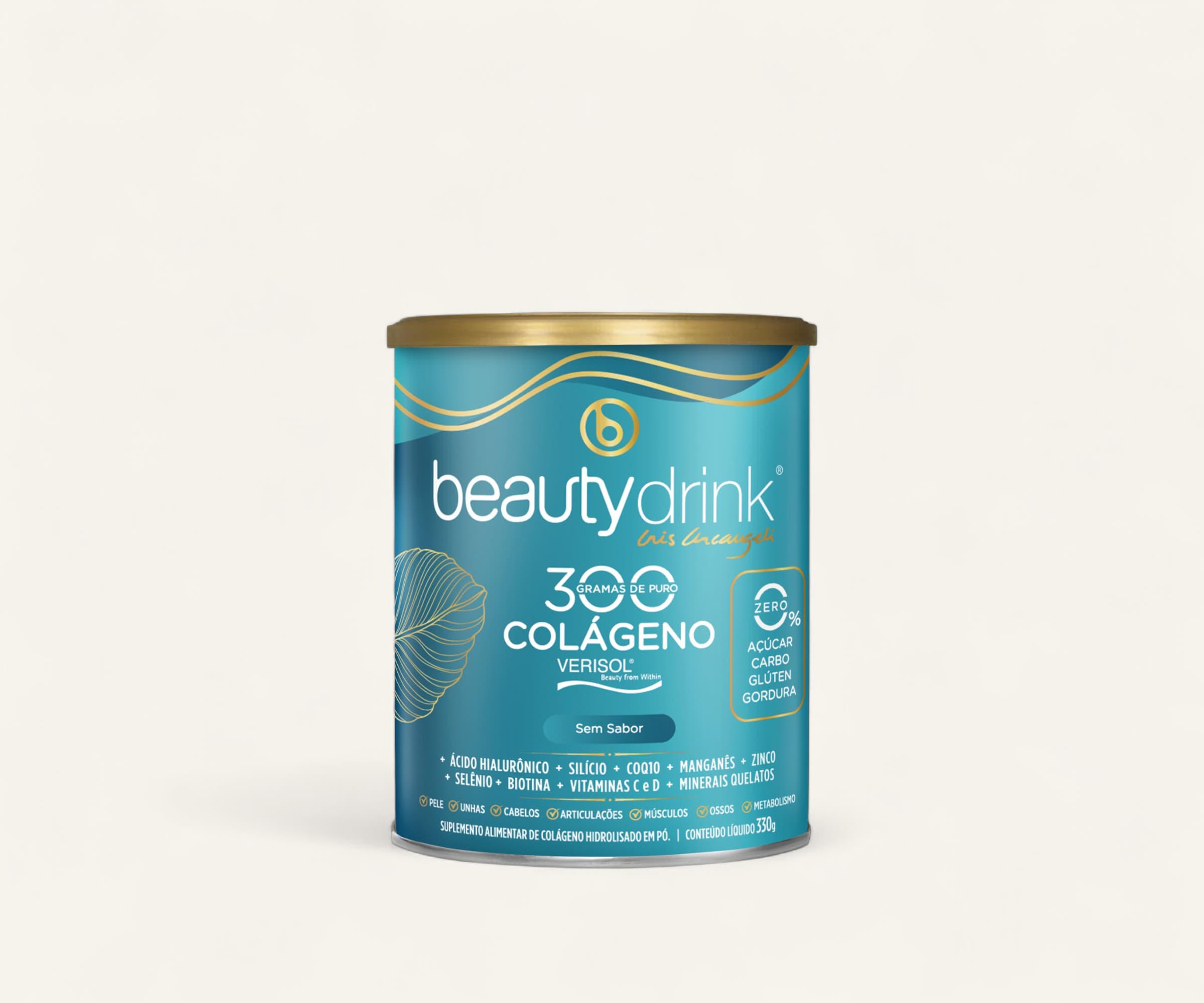 Suplemento de colágeno sem sabor Beauty Drink 330g