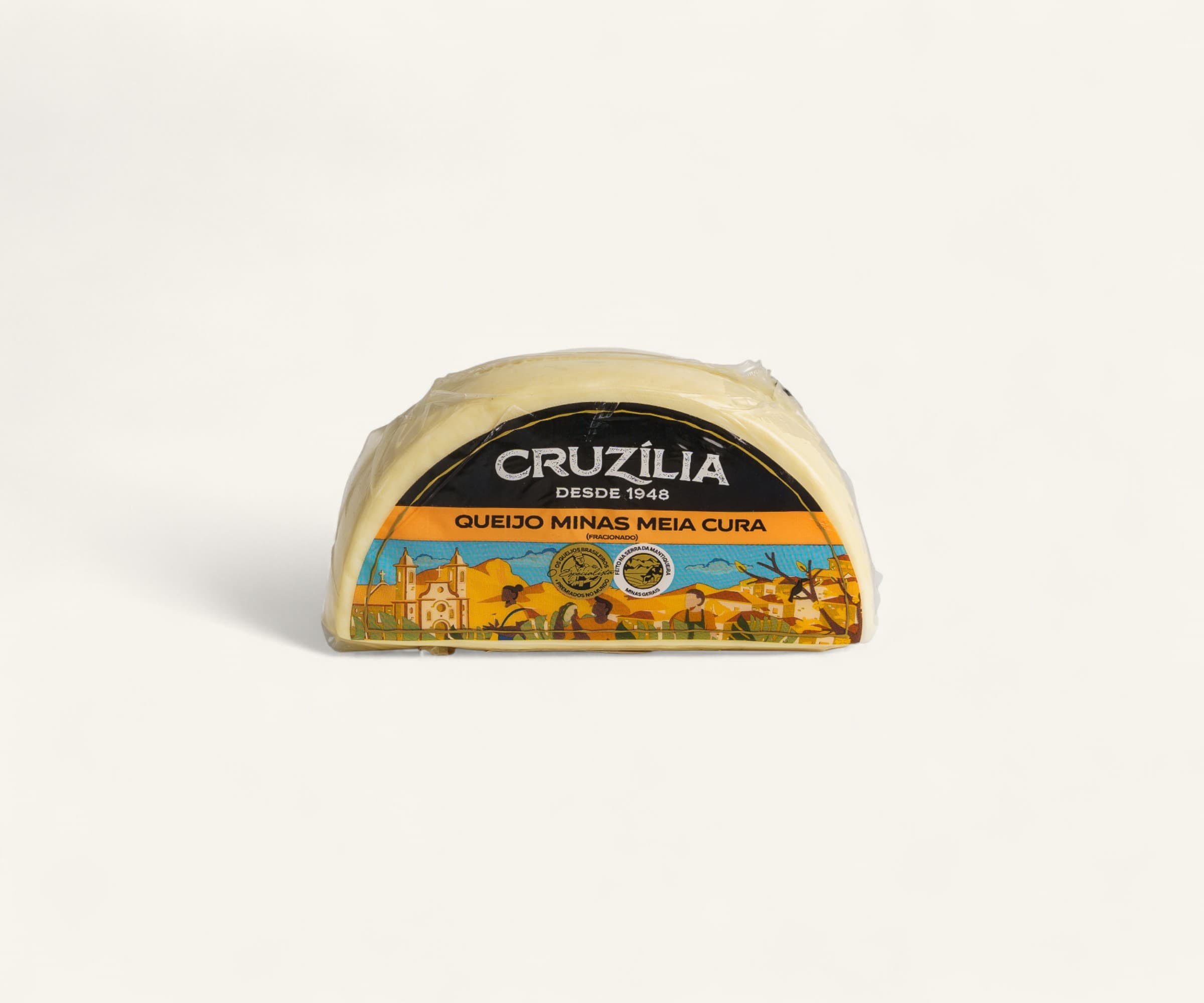 Queijo minas meia cura 500g