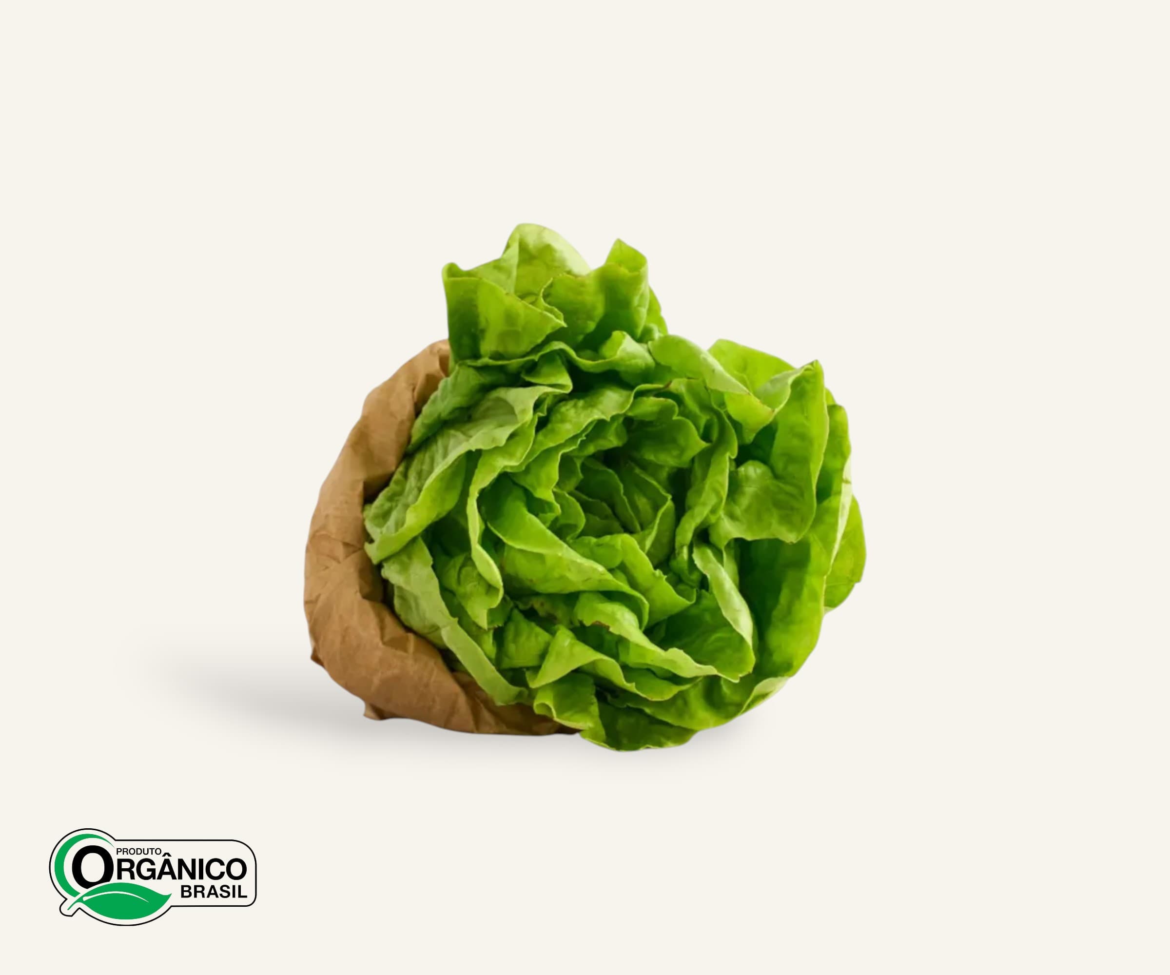 Alface lisa orgânica 150g