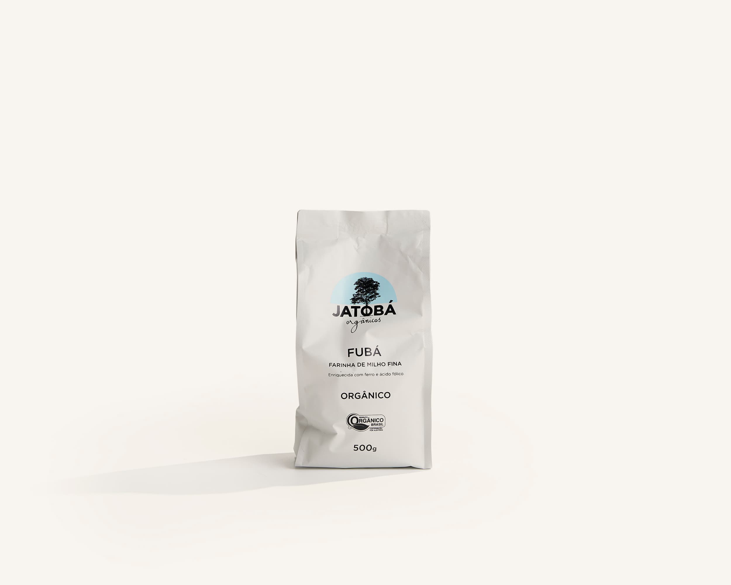 Fubá orgânico 500g