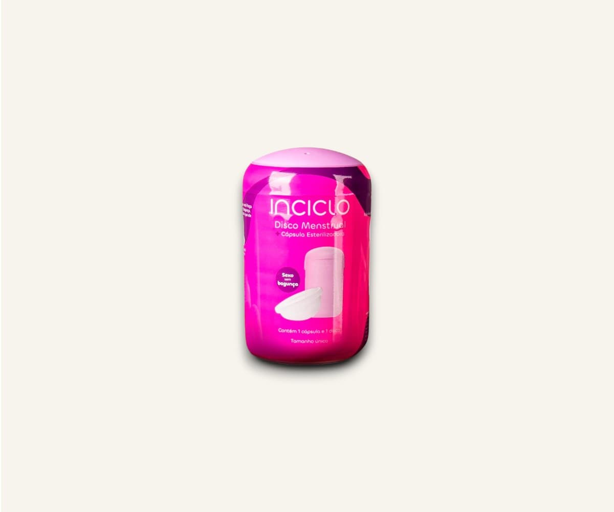 Disco menstrual + cápsula esterilizadora 1un