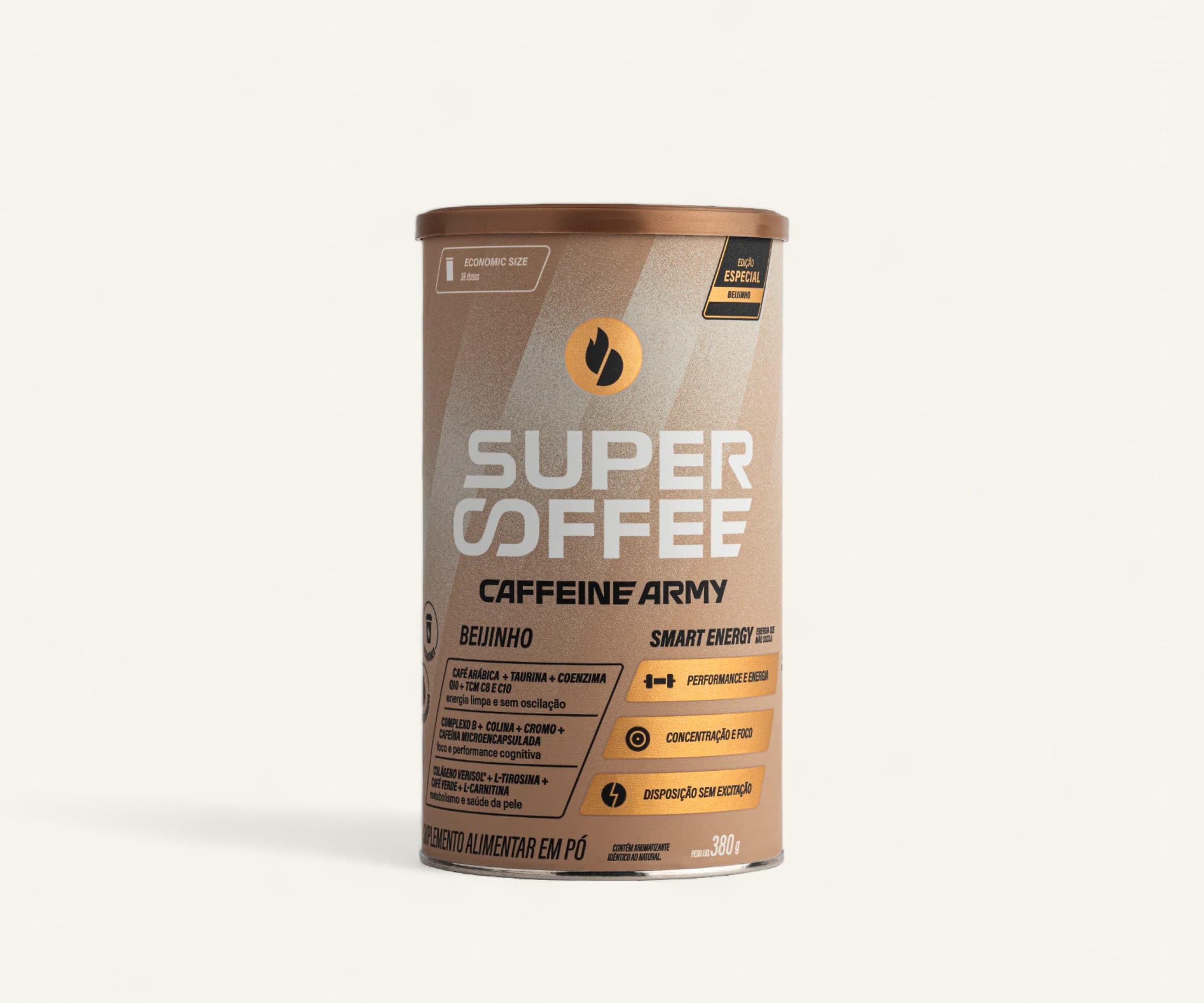 Supercoffee 3.0 beijinho Caffeine Army 380g