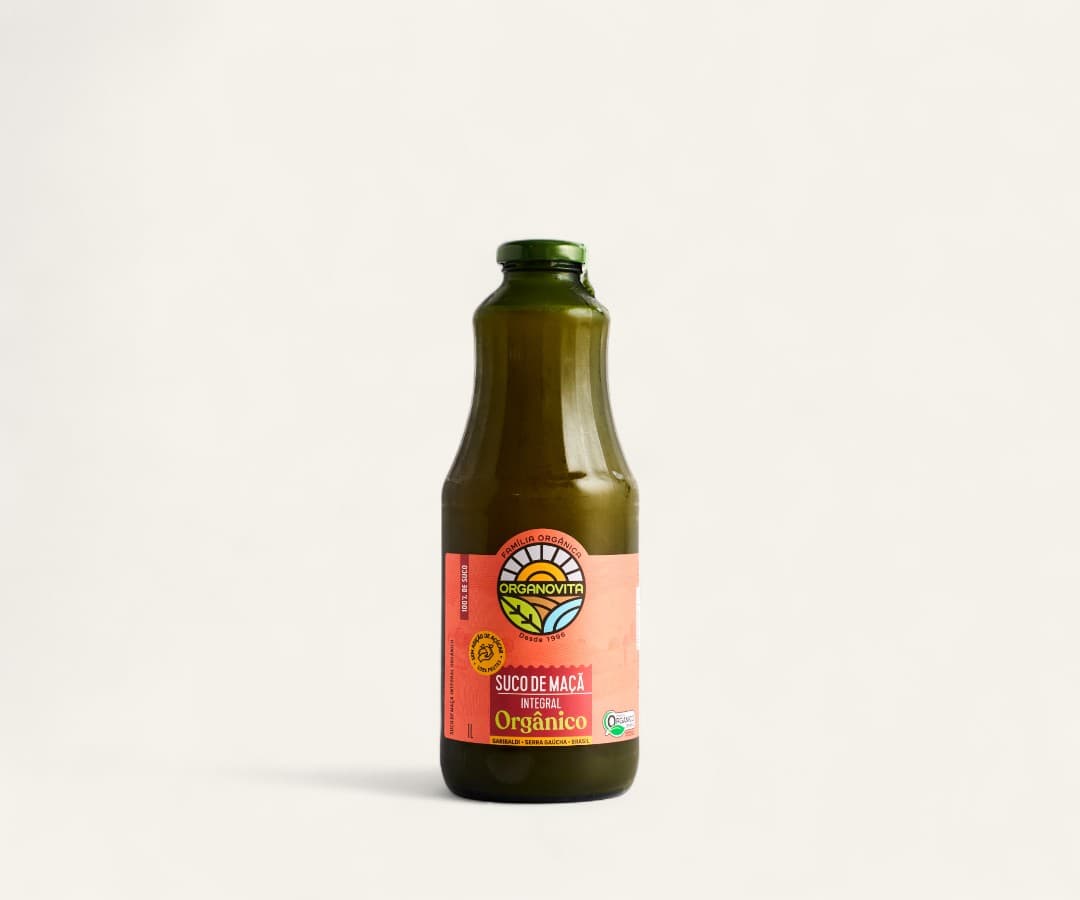 Suco de maçã orgânico 1L