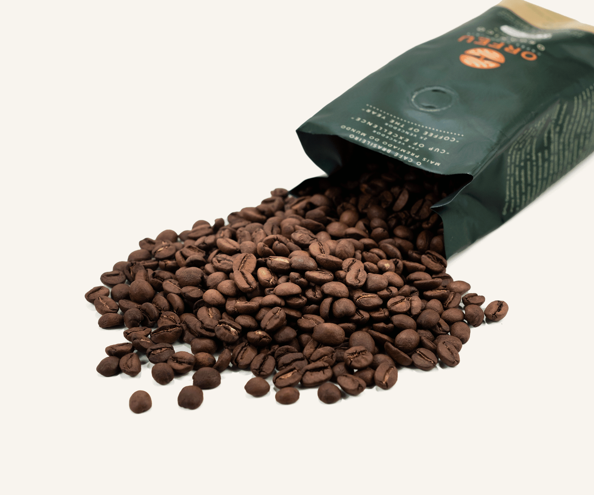 Café em grãos Orfeu orgânico 250g