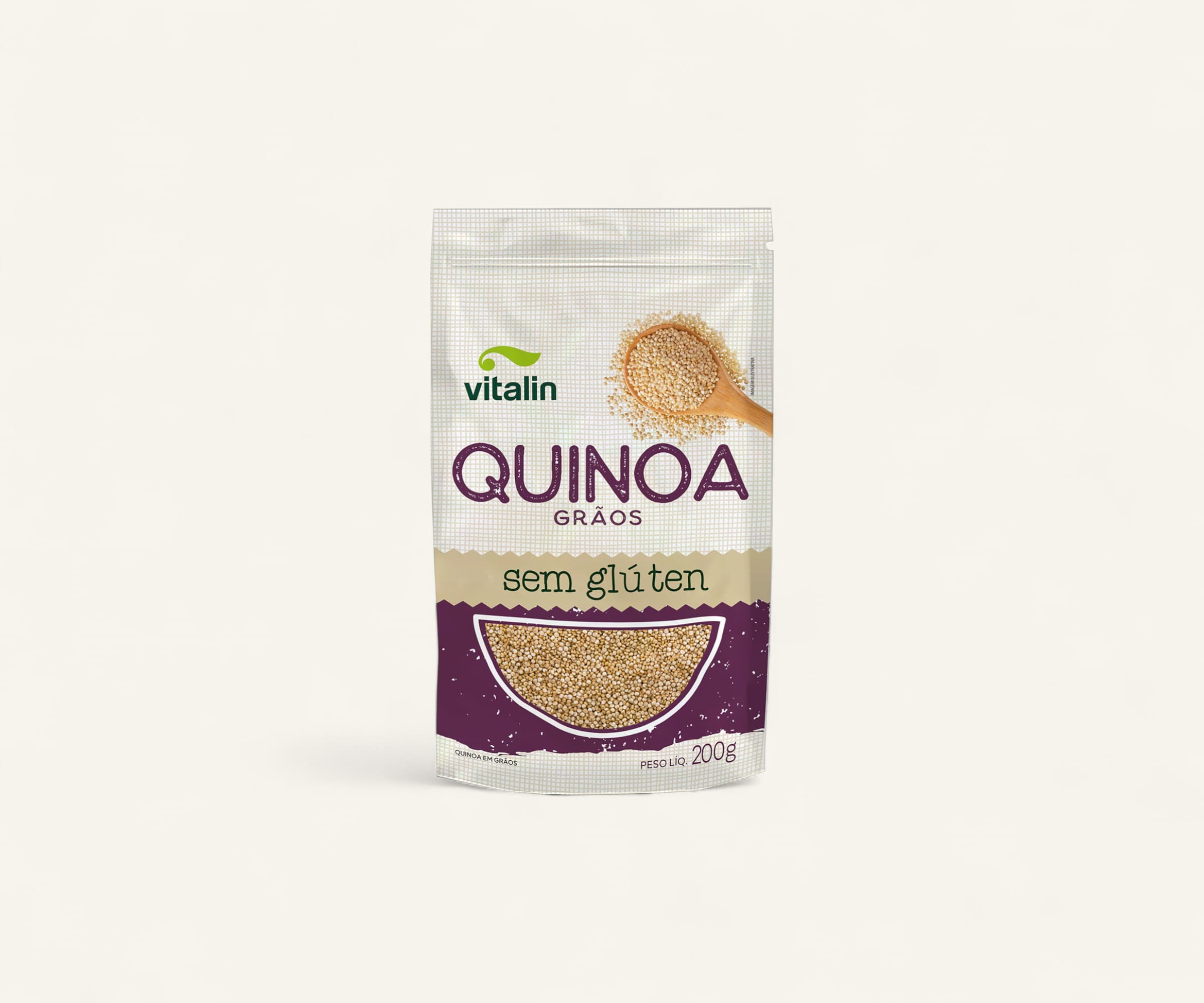 Quinoa em grãos sem glúten 200g