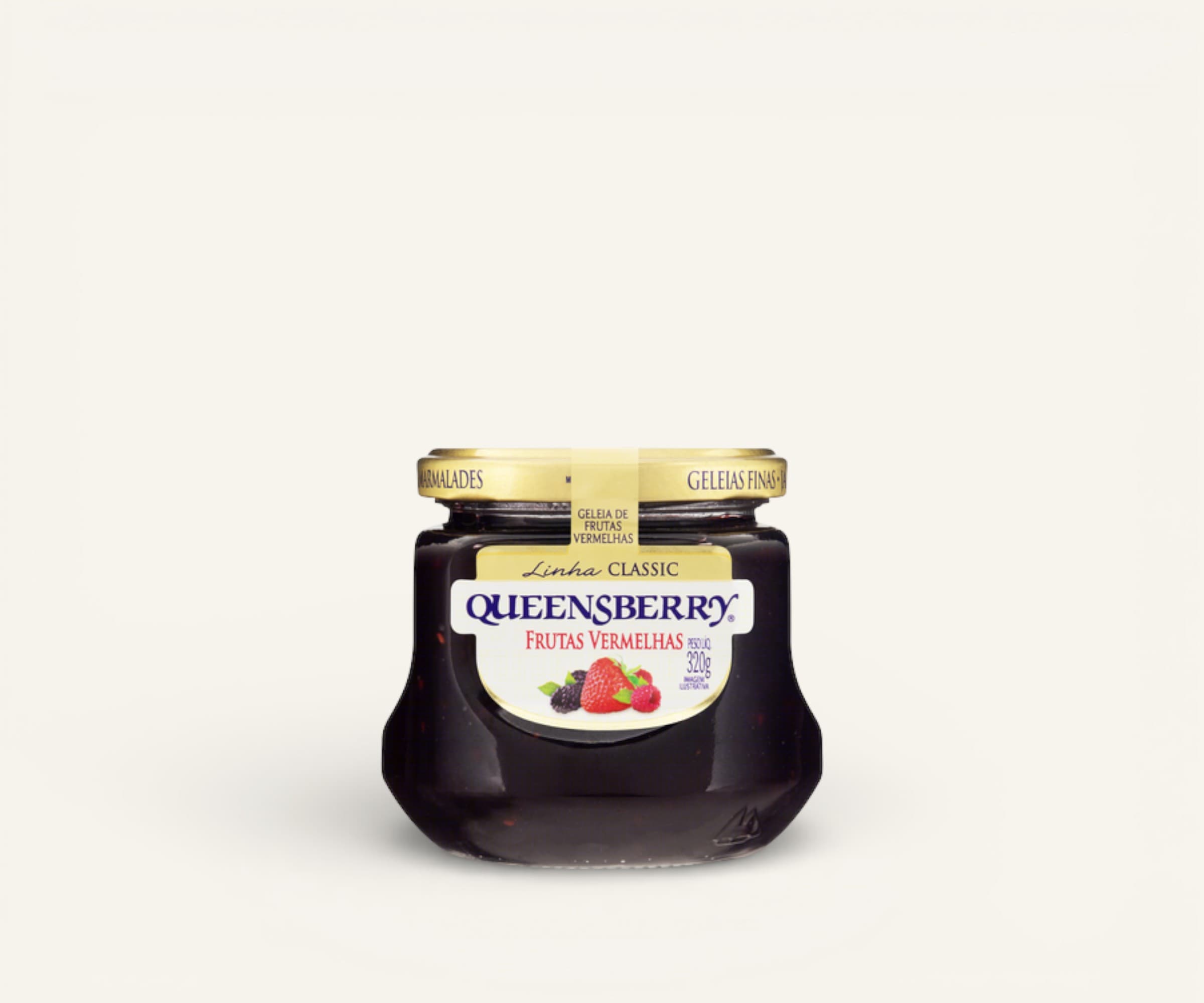 Geleia de frutas vermelhas Linha Classic Queensberry 320g