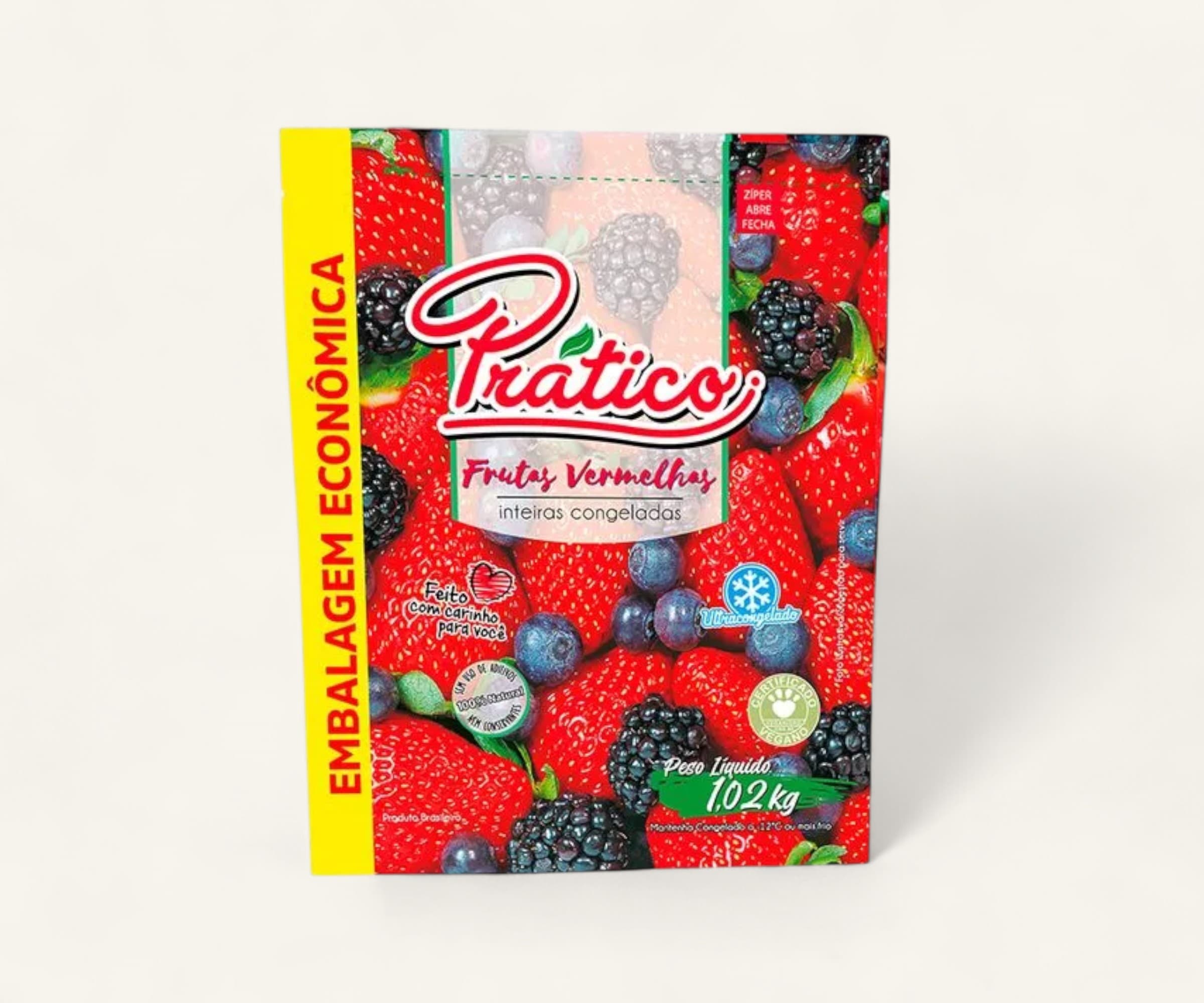 Frutas vermelhas congeladas 1,02kg