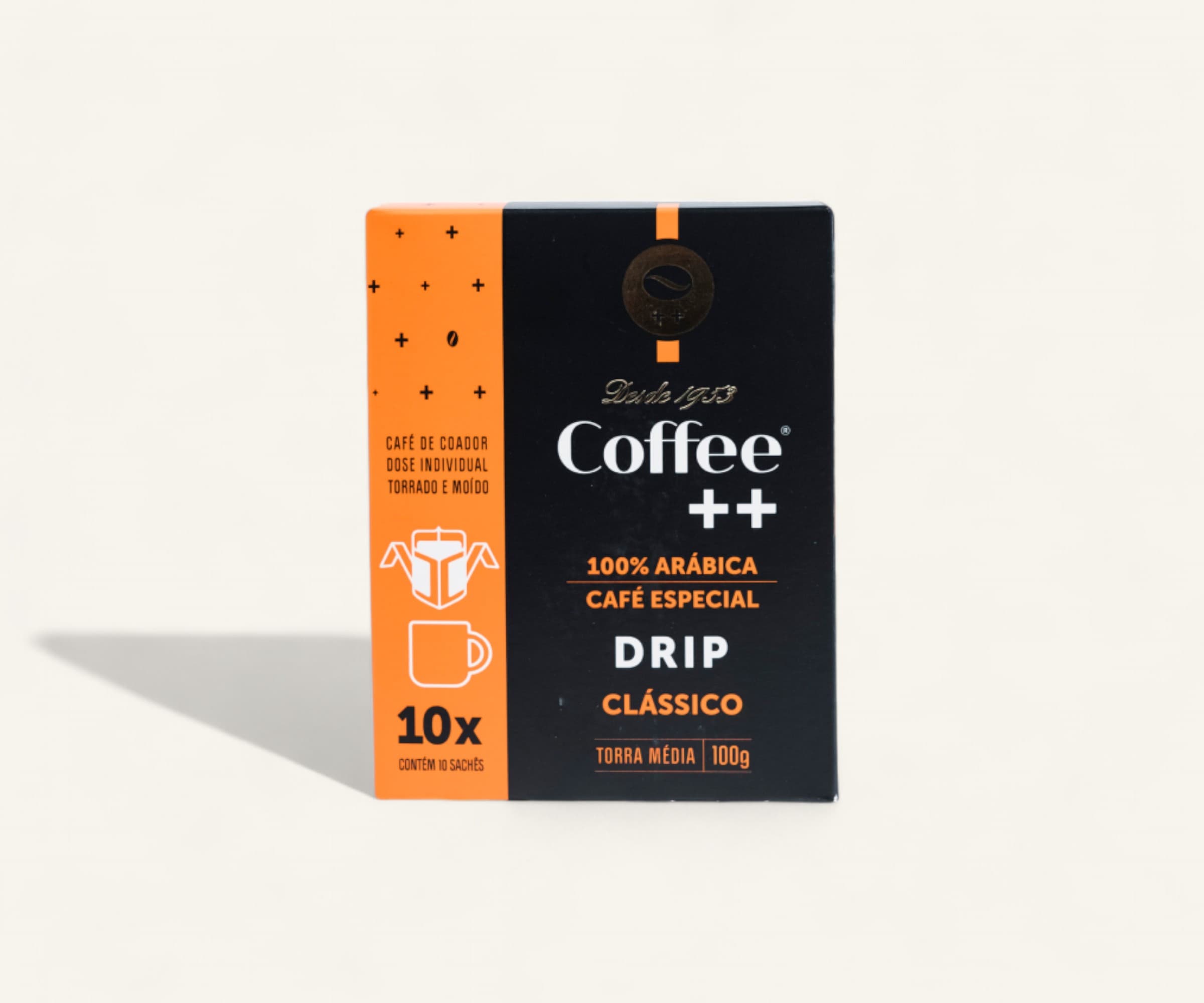 Café Clássico drip 10 sachês Coffee ++