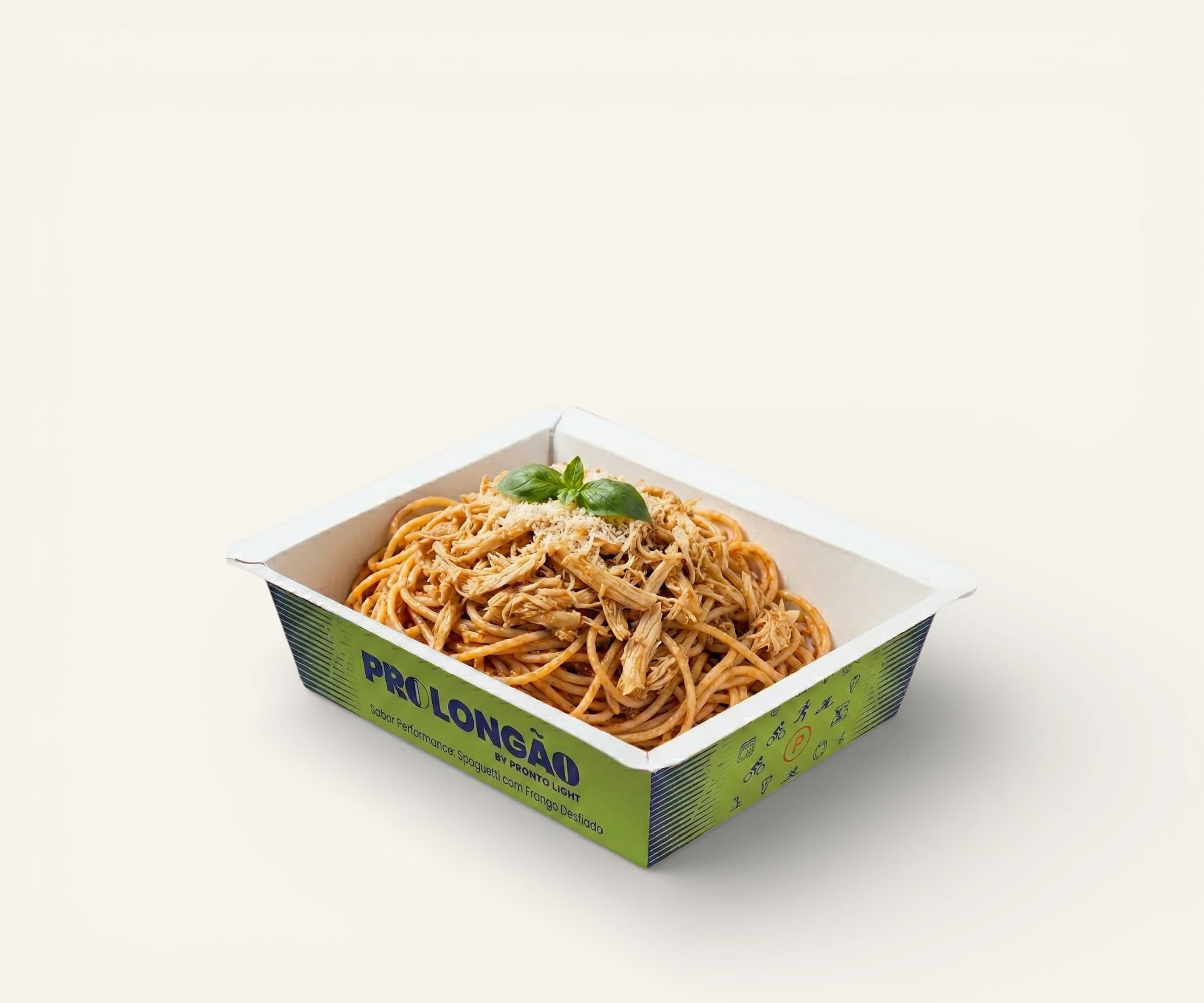 Spaguetti com frango PRO LONGÃO Pronto Light 530g