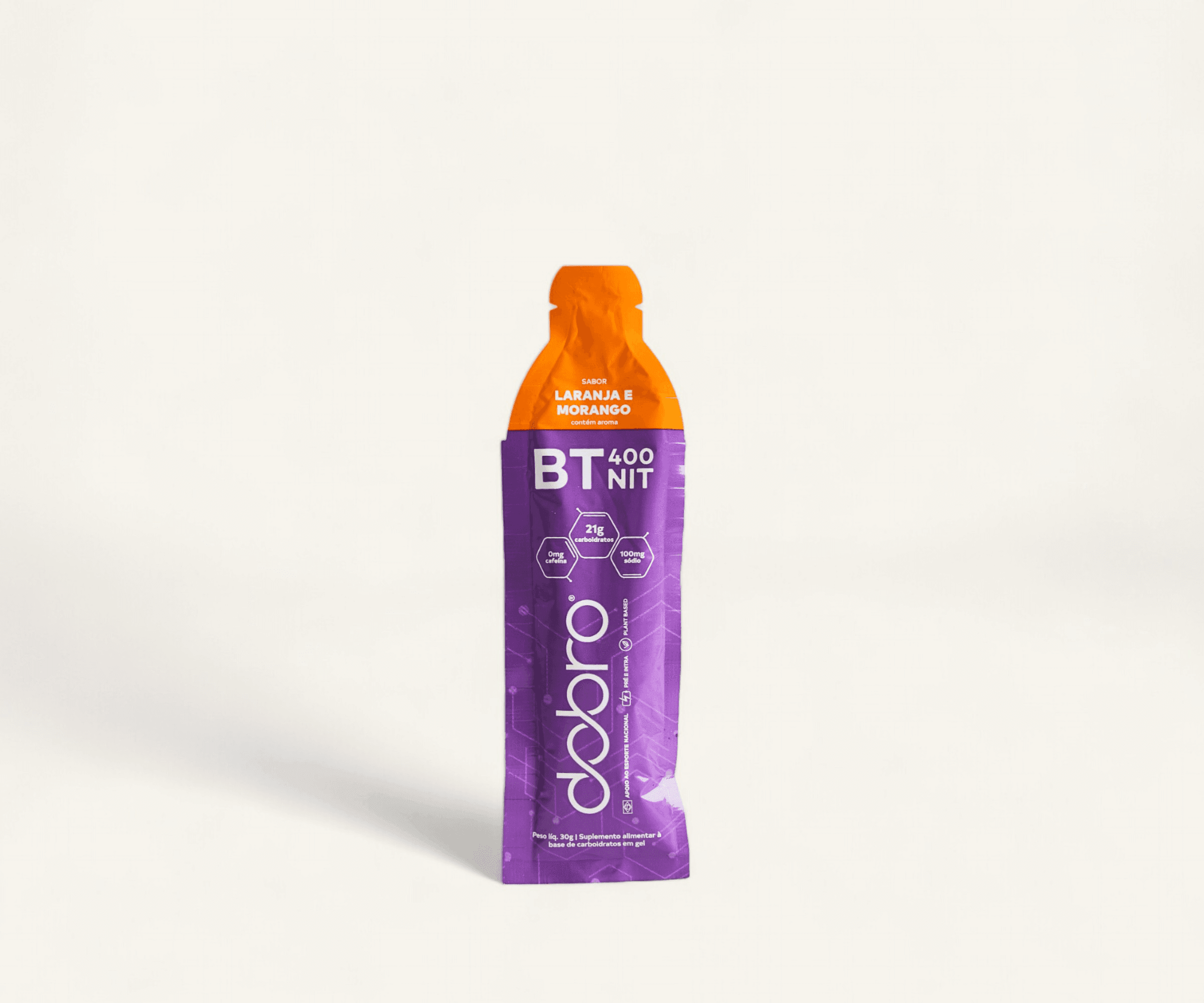 BT Nitrato Gel sabor laranja e morango 30g