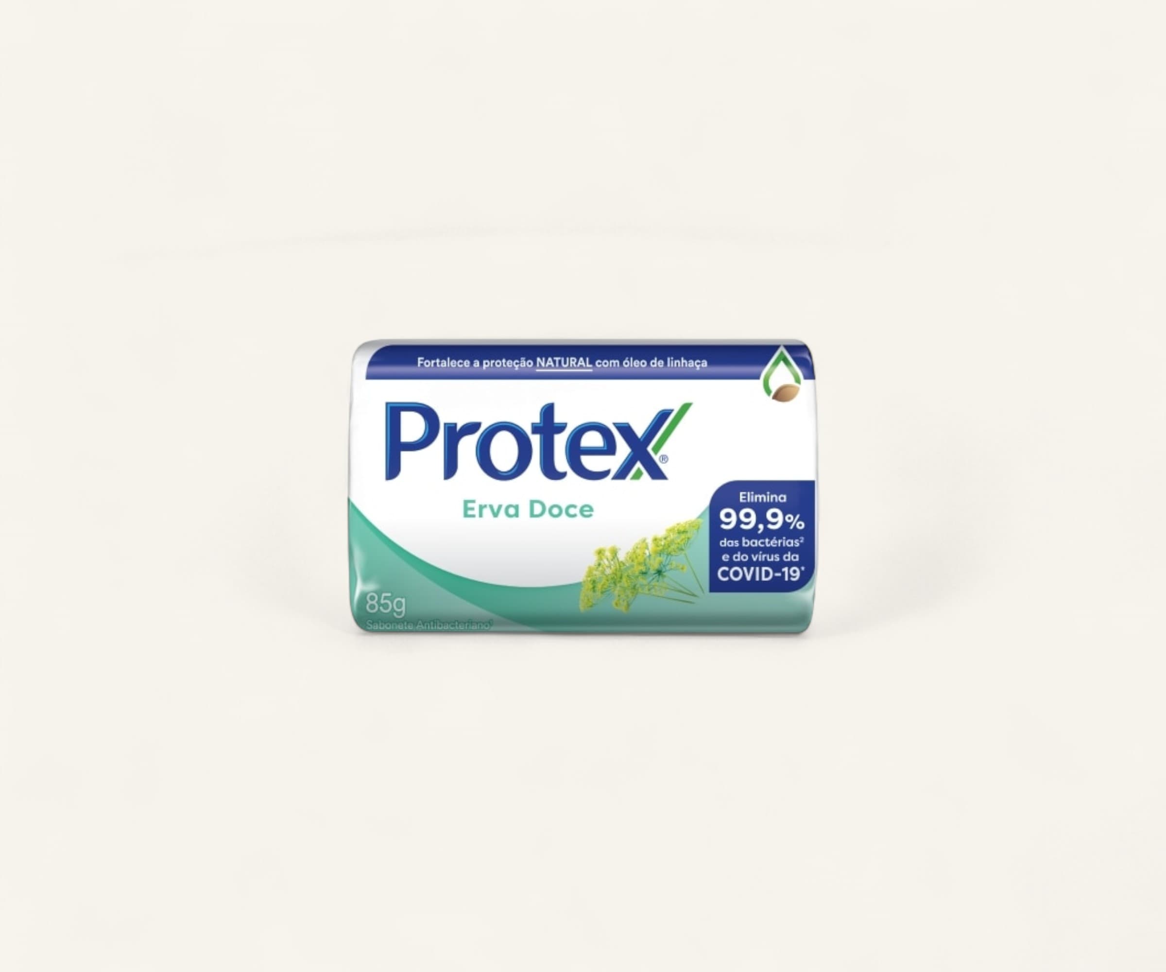 Sabonete antibacteriano em barra erva doce Protex 85g