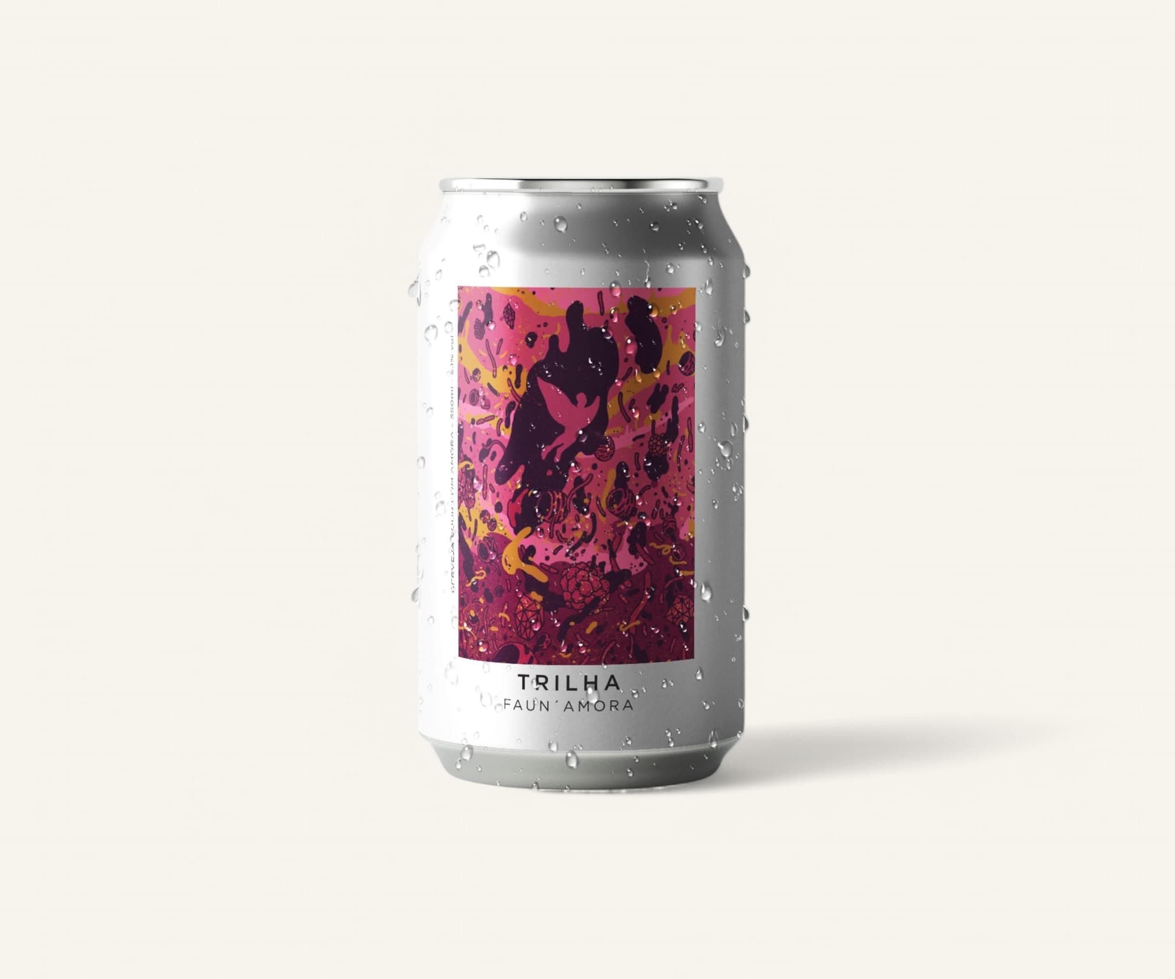 Cerveja faun'amora sour ale Trilha 350ml