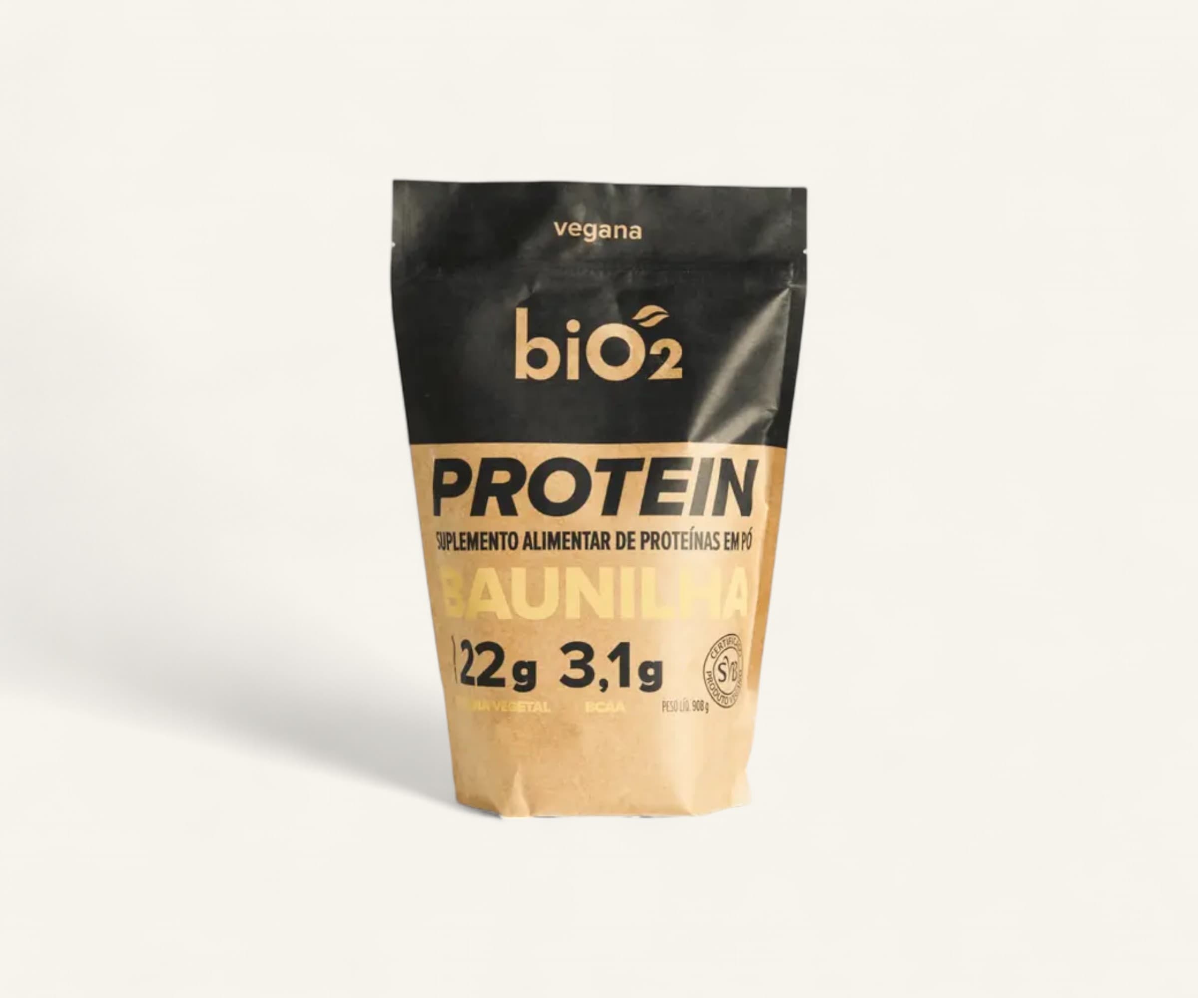 Proteína vegetal sabor baunilha 908g