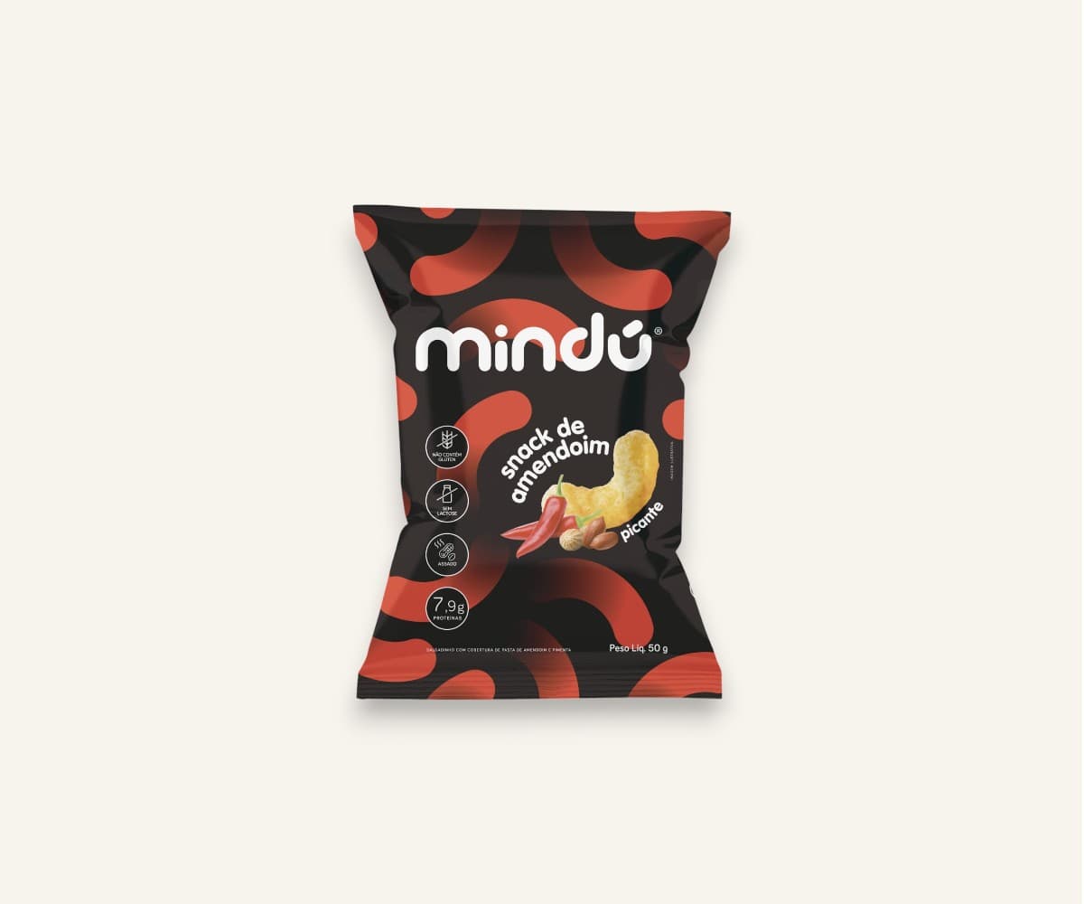 Snack de amendoim picante 50g