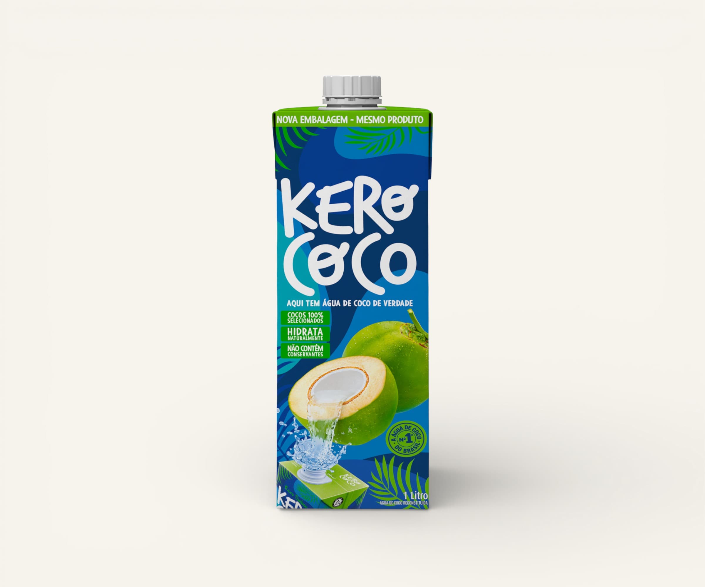 Água de coco esterelizada Kero Coco 1l