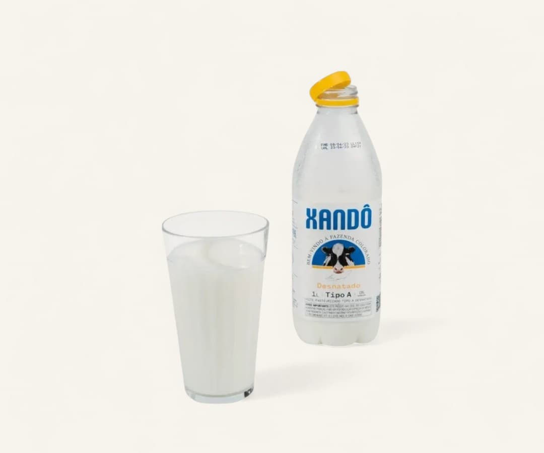 Leite tipo A desnatado Xandô 1L