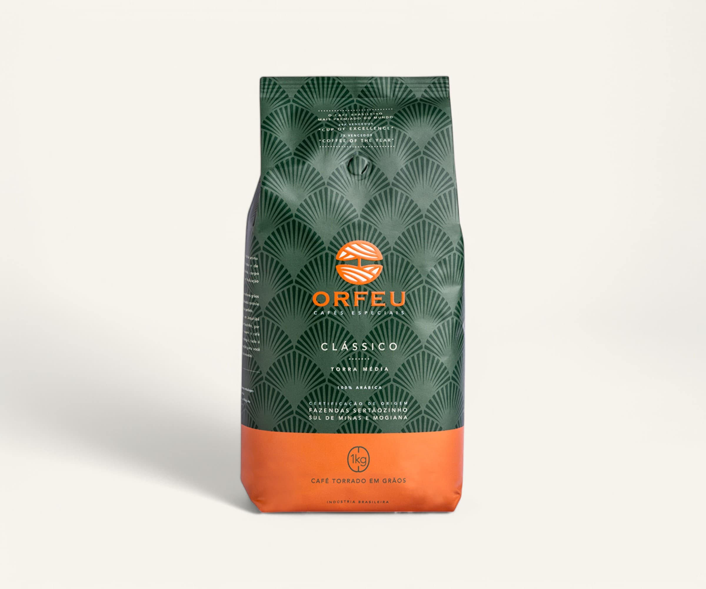 Café em grãos Orfeu clássico 1kg