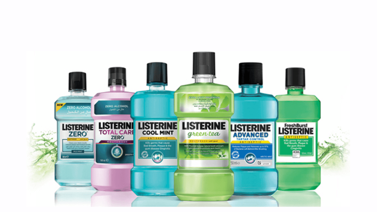 Banner de Listerine