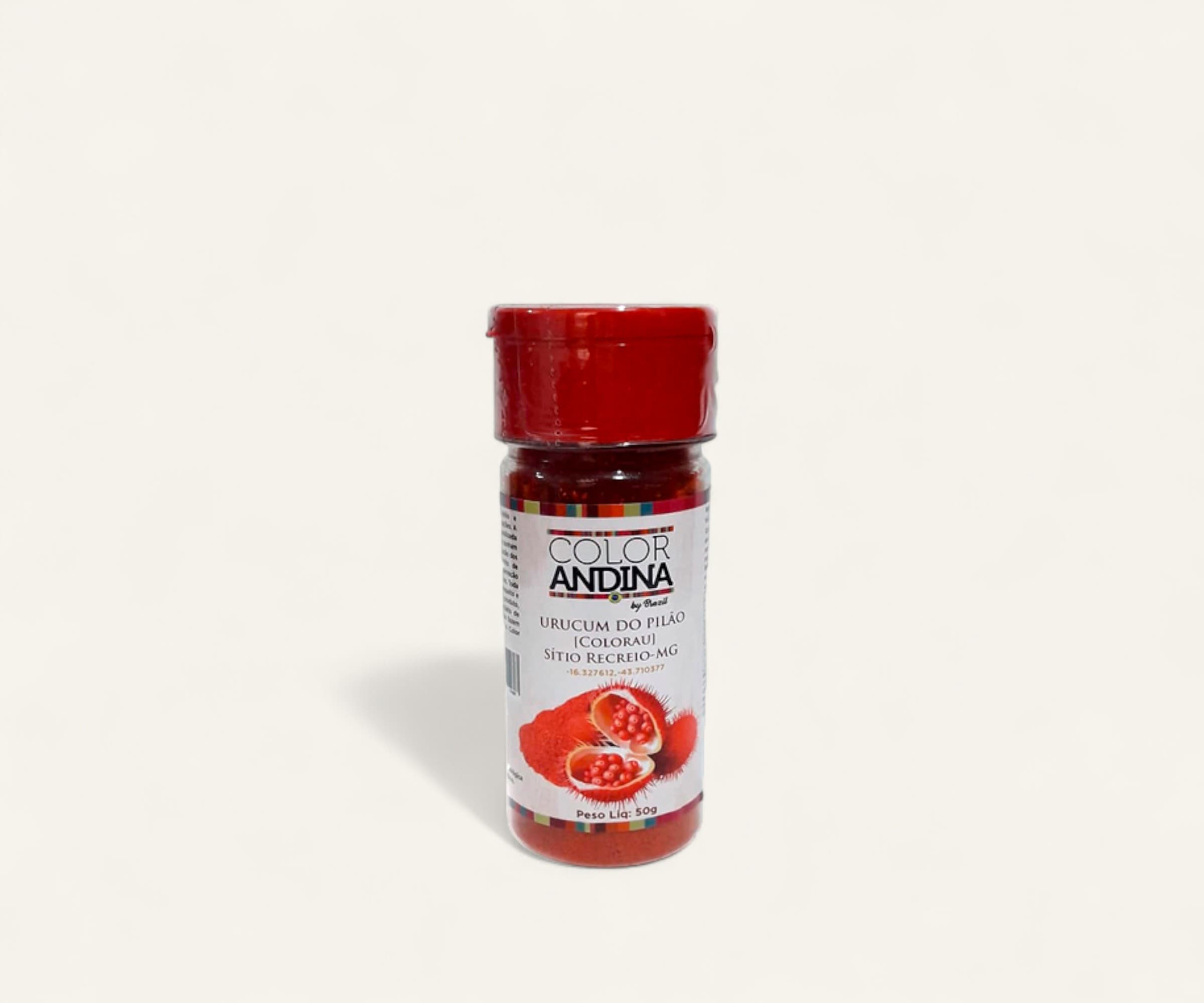 Urucum do pilão em pó Color Andina 50g