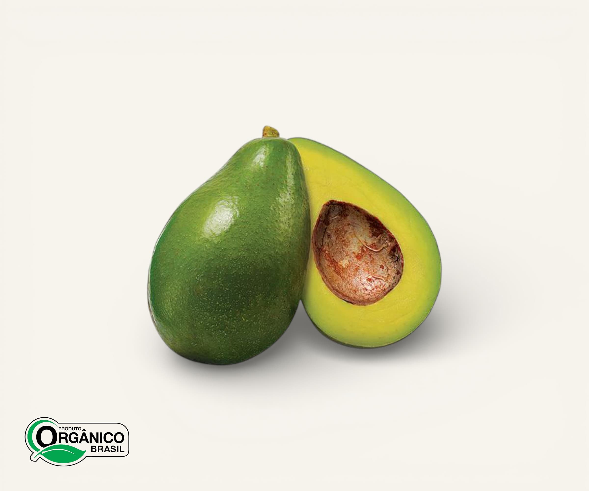Abacate orgânico 500g | 1 a 2un