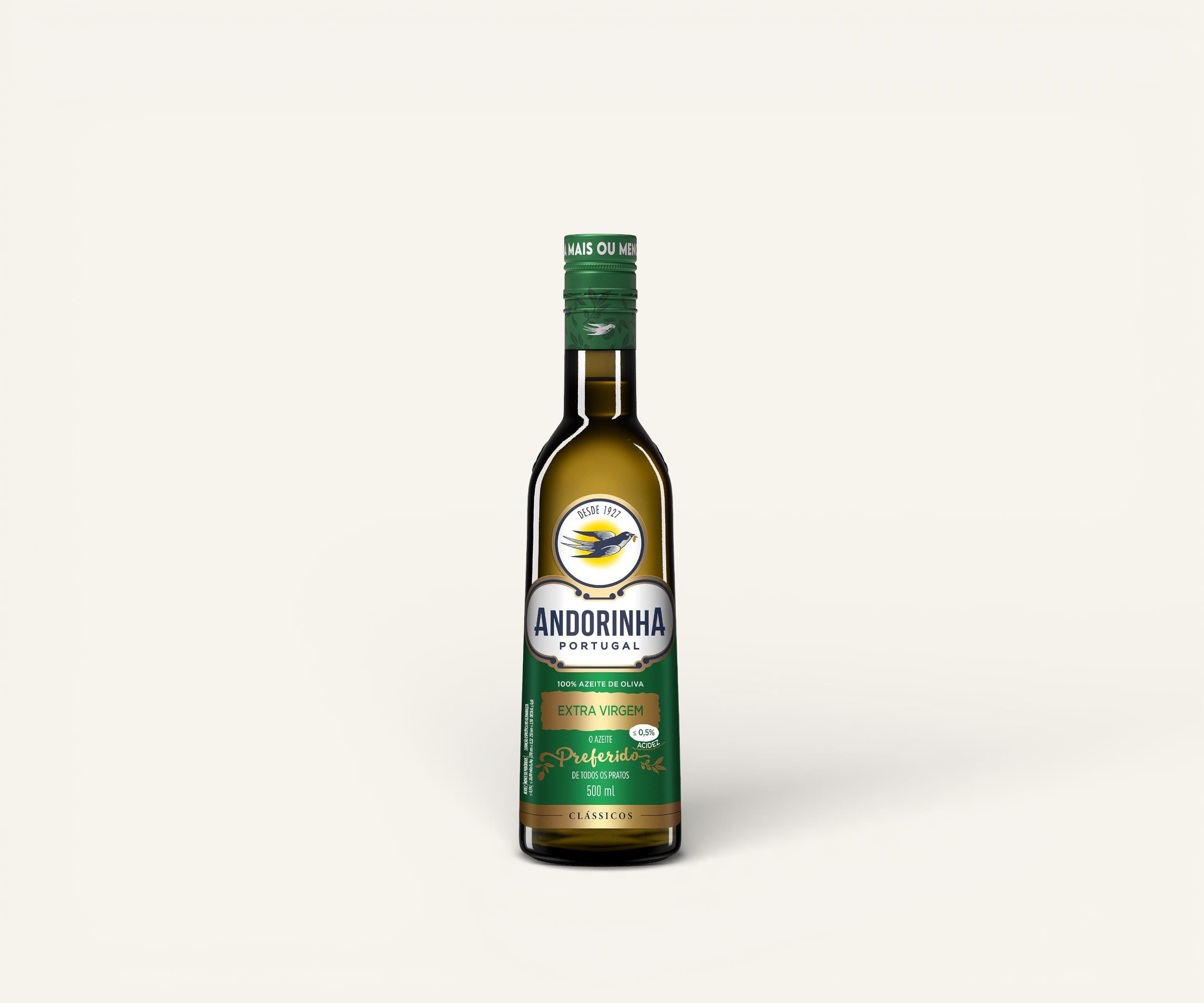 Azeite de oliva extra virgem Andorinha 500ml
