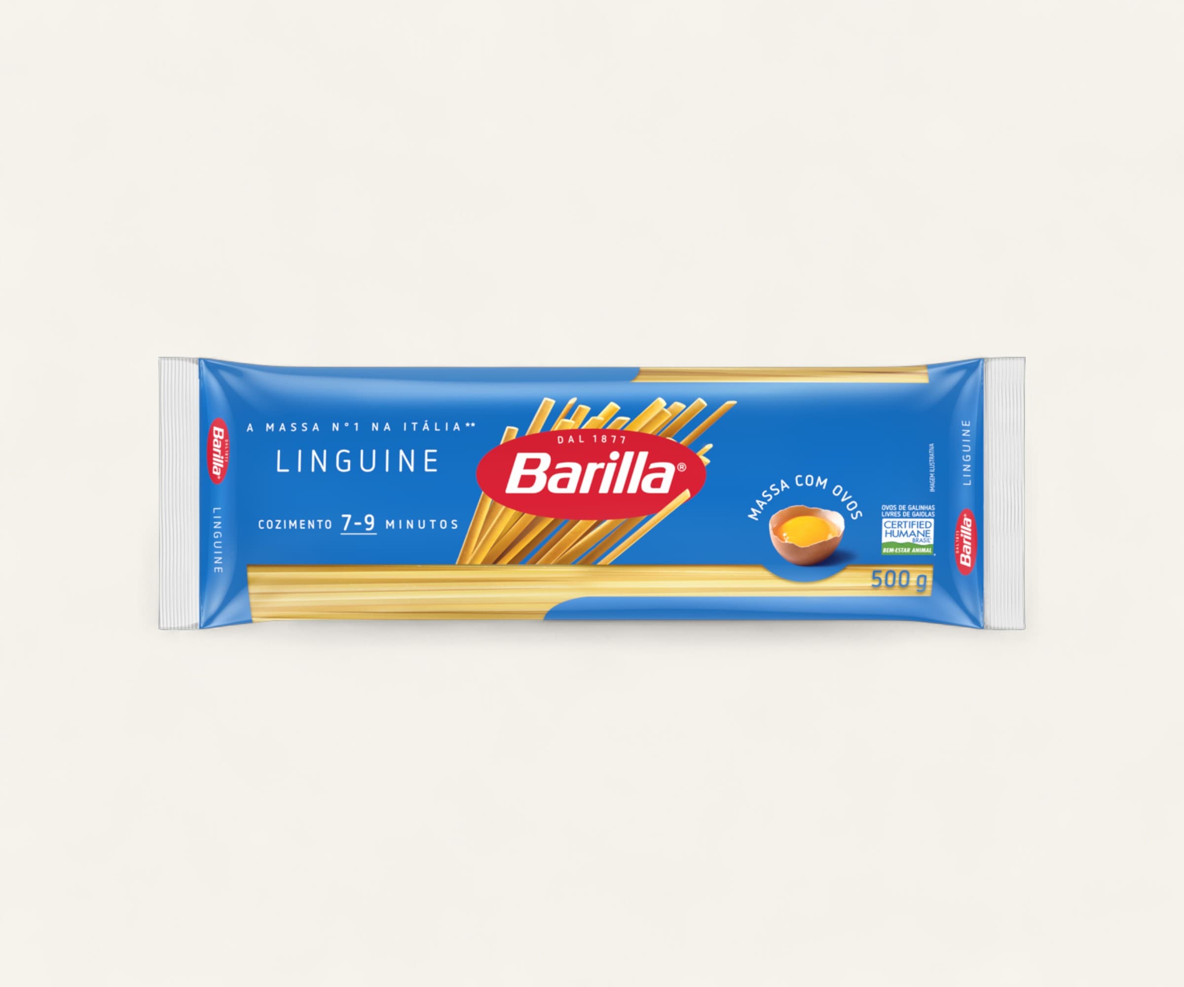 Macarrão com ovos linguine Barilla 500g
