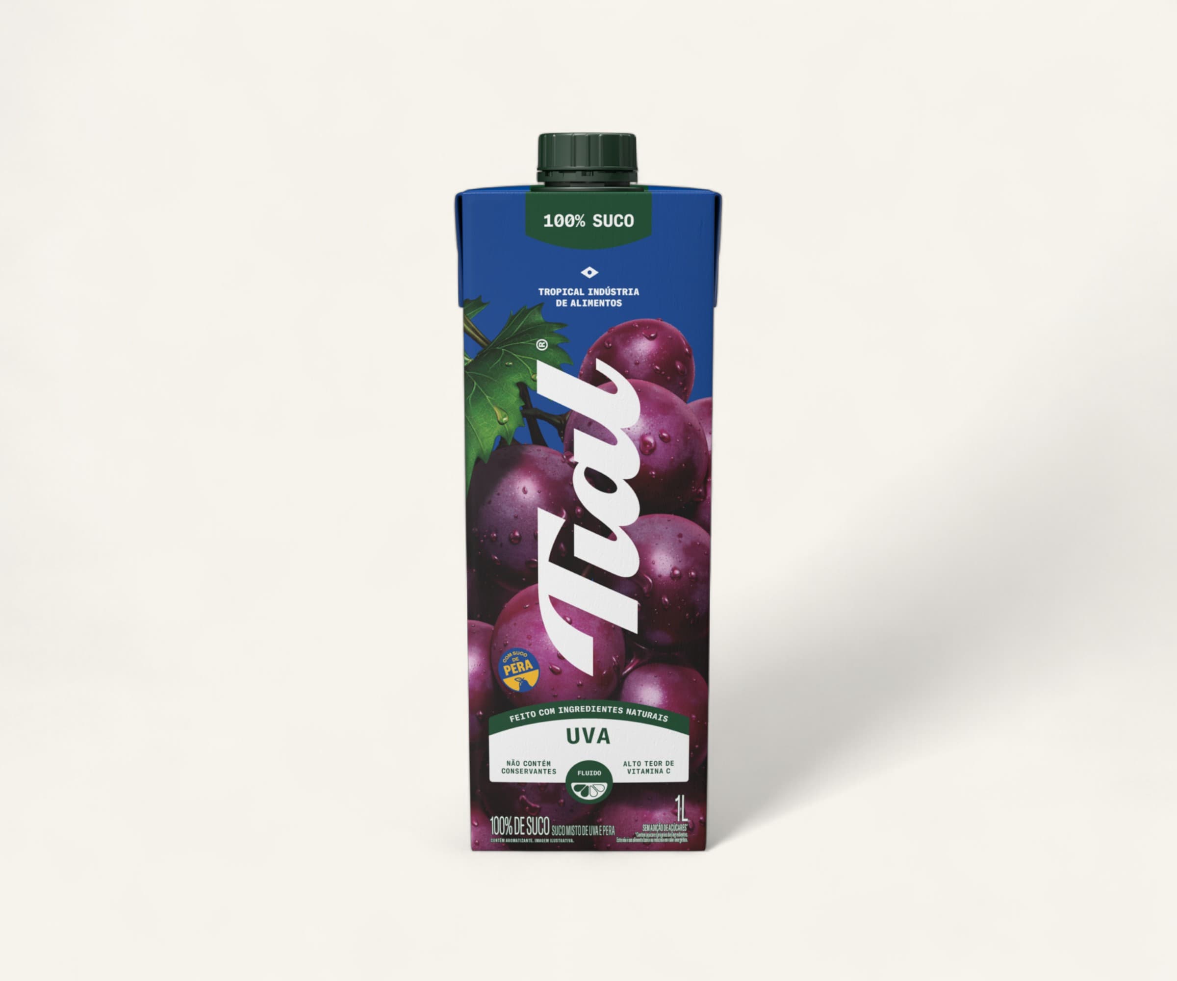 Suco misto de uva e pera Tial 1l