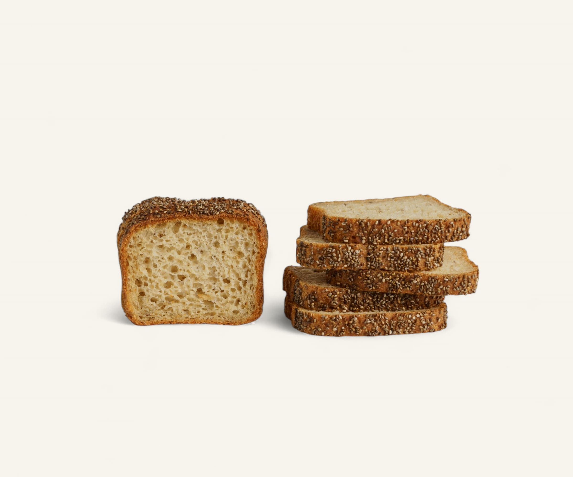 Pão tapioca vegano com chia congelado 265g
